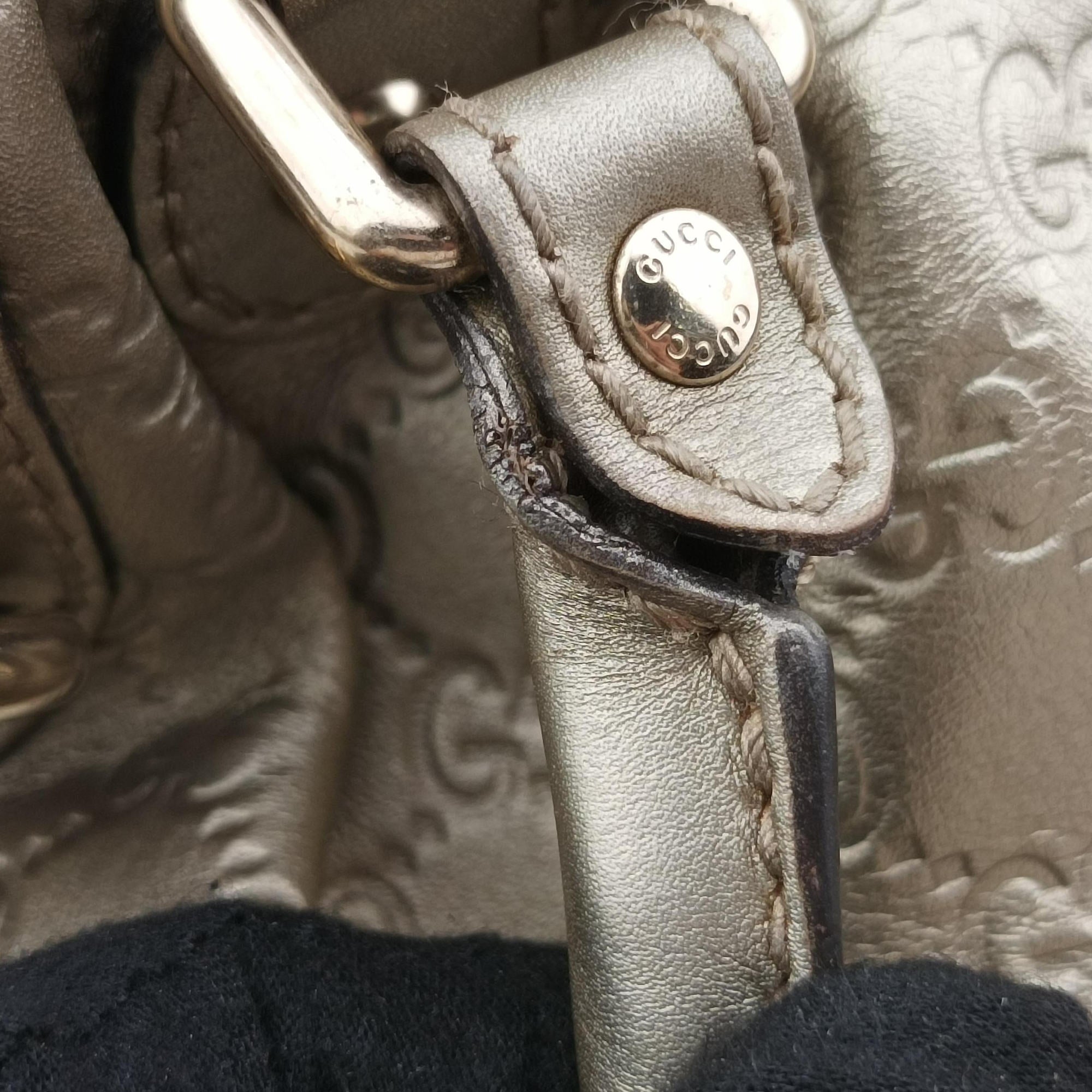 Sukey GUCCISSIMA Golden Leather 223974 C010721372スーキー ディアマンテ ゴールド レザー 223974 C010721372