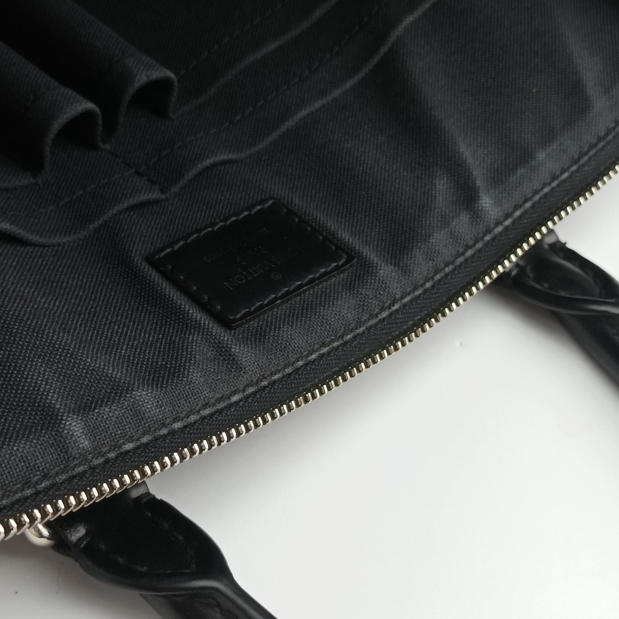Porte Documents Jour Noir Damier Graphite N48224 SR3173ポルトドキュマン ジュール ノワール ダミエ グラフィット N48224 SR3173