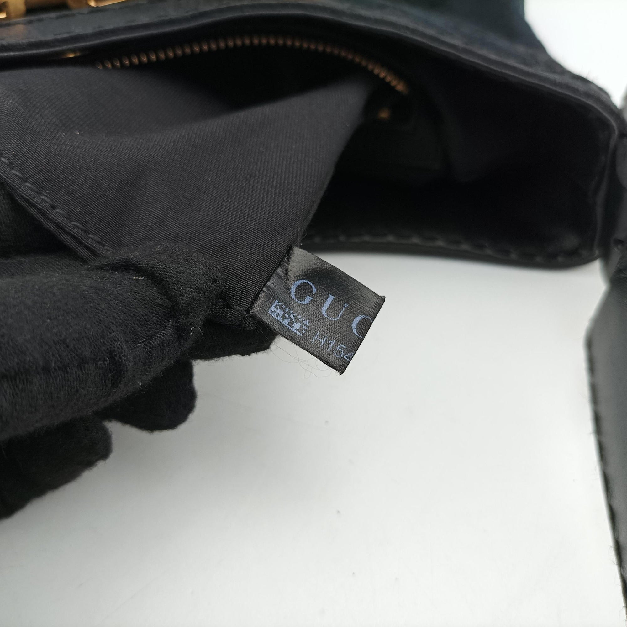Queen Black canvas× leather 189885 H1546945クイーン ブラック キャンバス× レザー 189885 H1546945