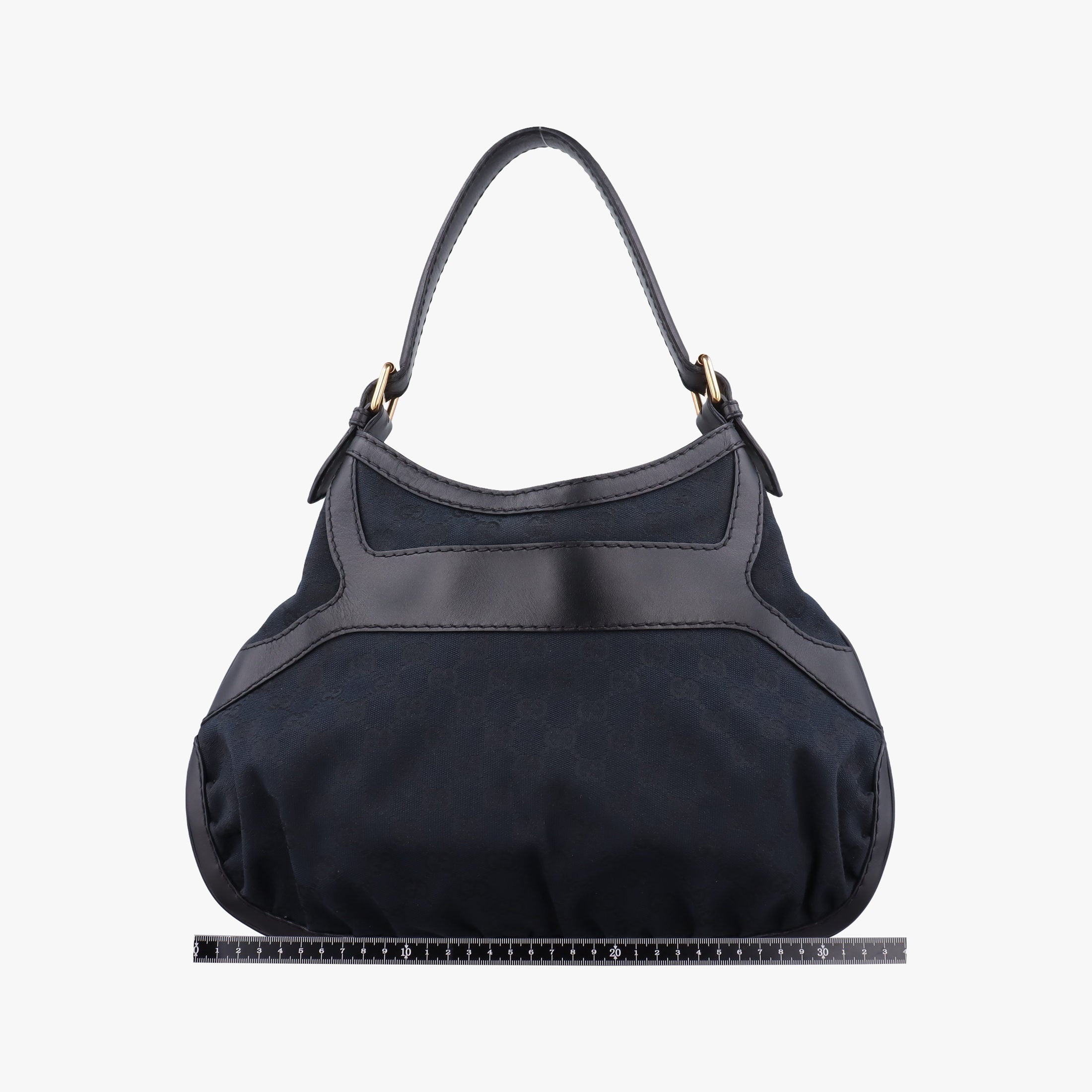 Queen Black canvas× leather 189885 H1546945クイーン ブラック キャンバス× レザー 189885 H1546945