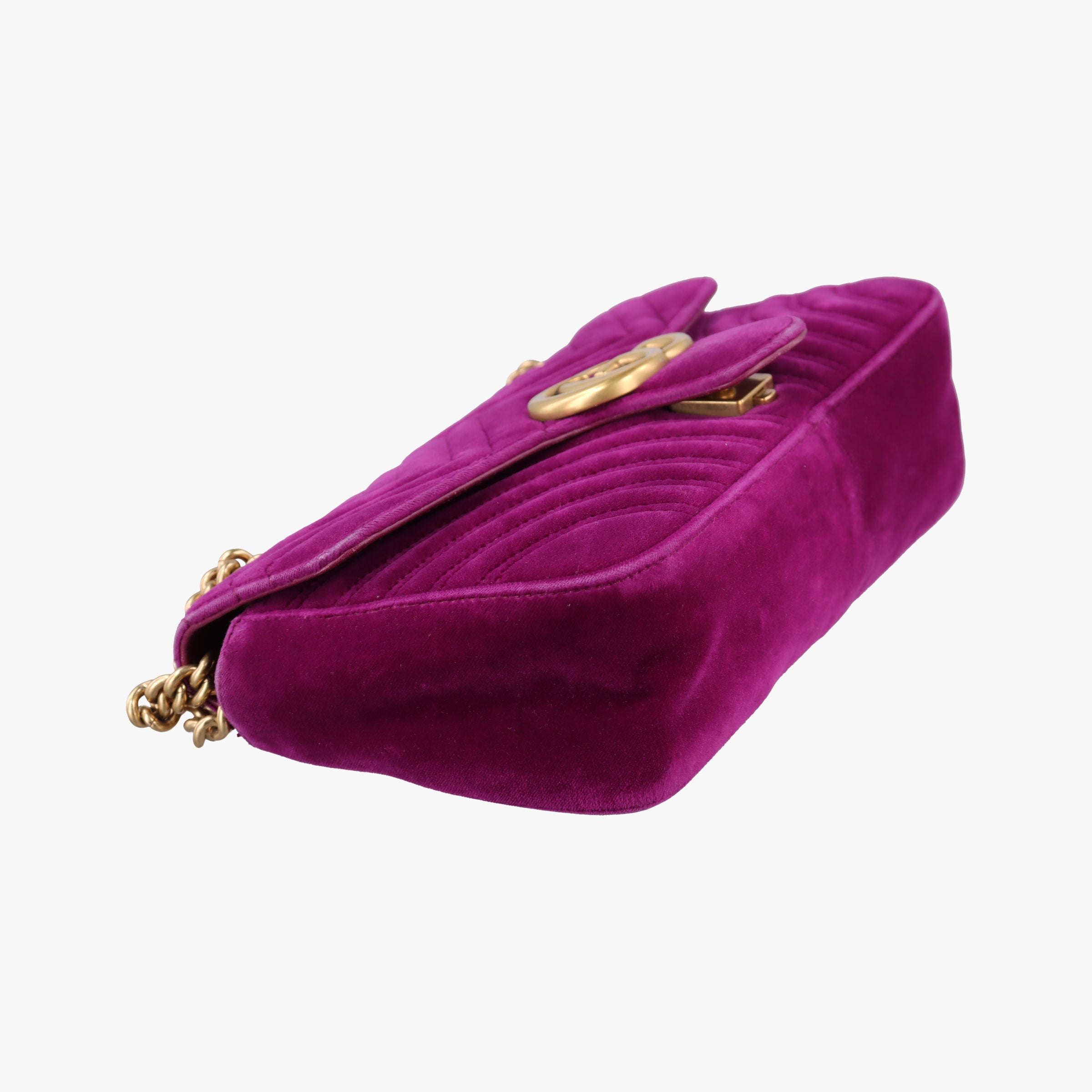 GG Marmont Purple velour 448497 A023108986GGマーモント パープル ベロア 448497 A023108986