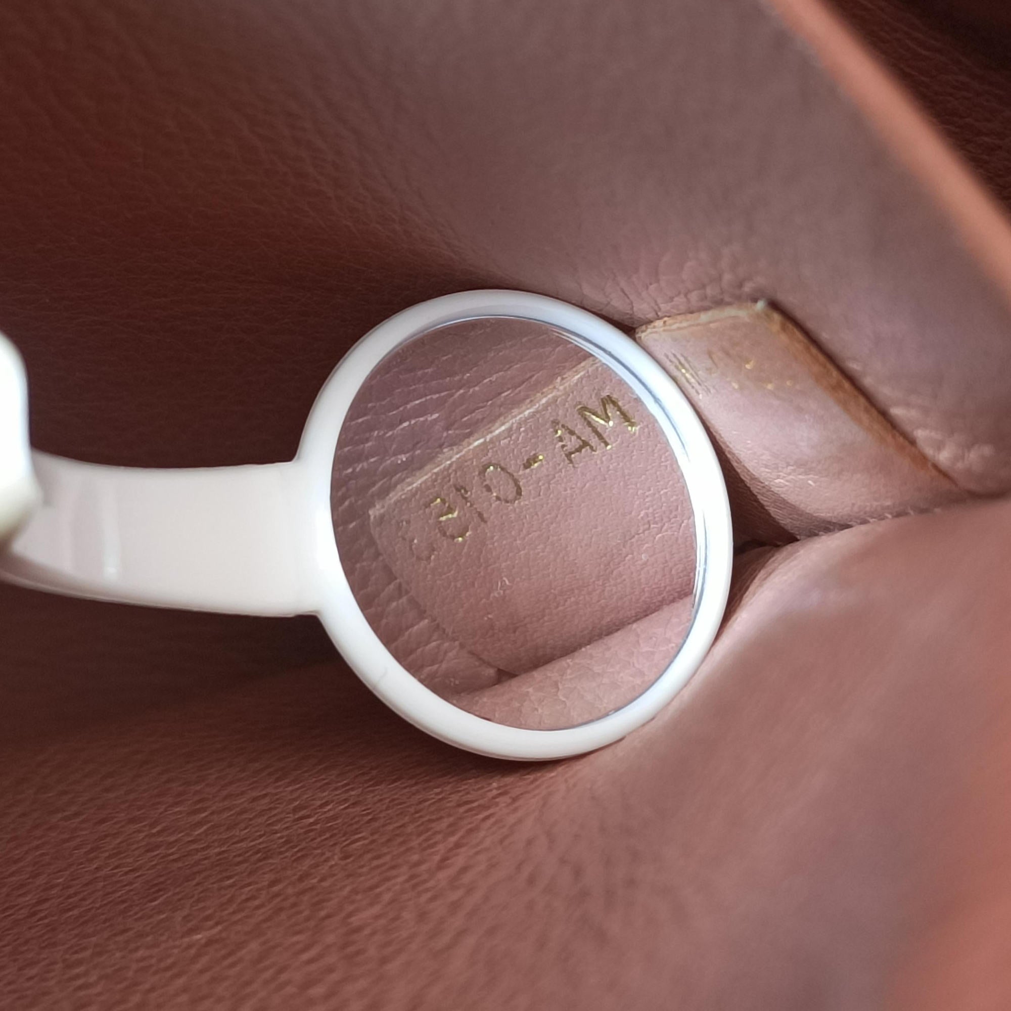 Diorissimo Beige Leather 19-MA-0153ディオリッシモ ベージュ レザー 19-MA-0153