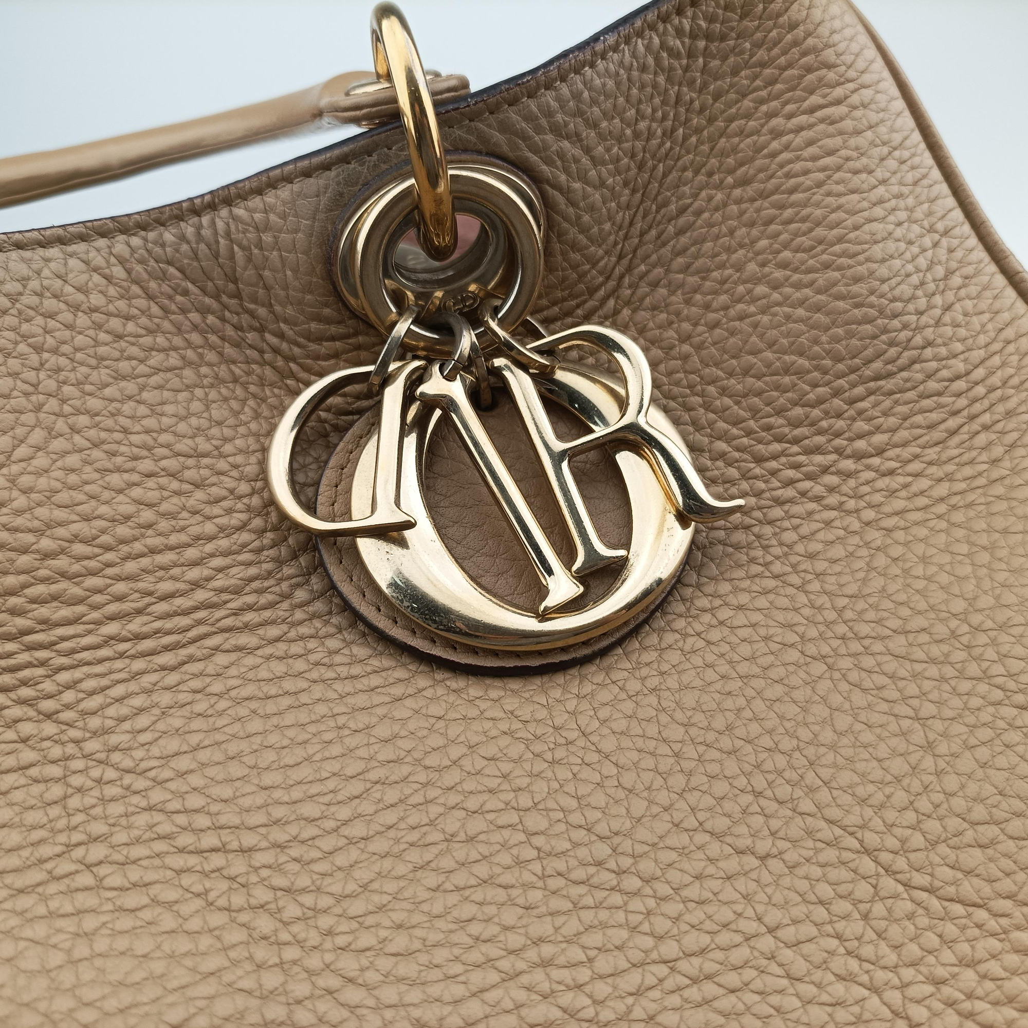 Diorissimo Beige Leather 19-MA-0153ディオリッシモ ベージュ レザー 19-MA-0153