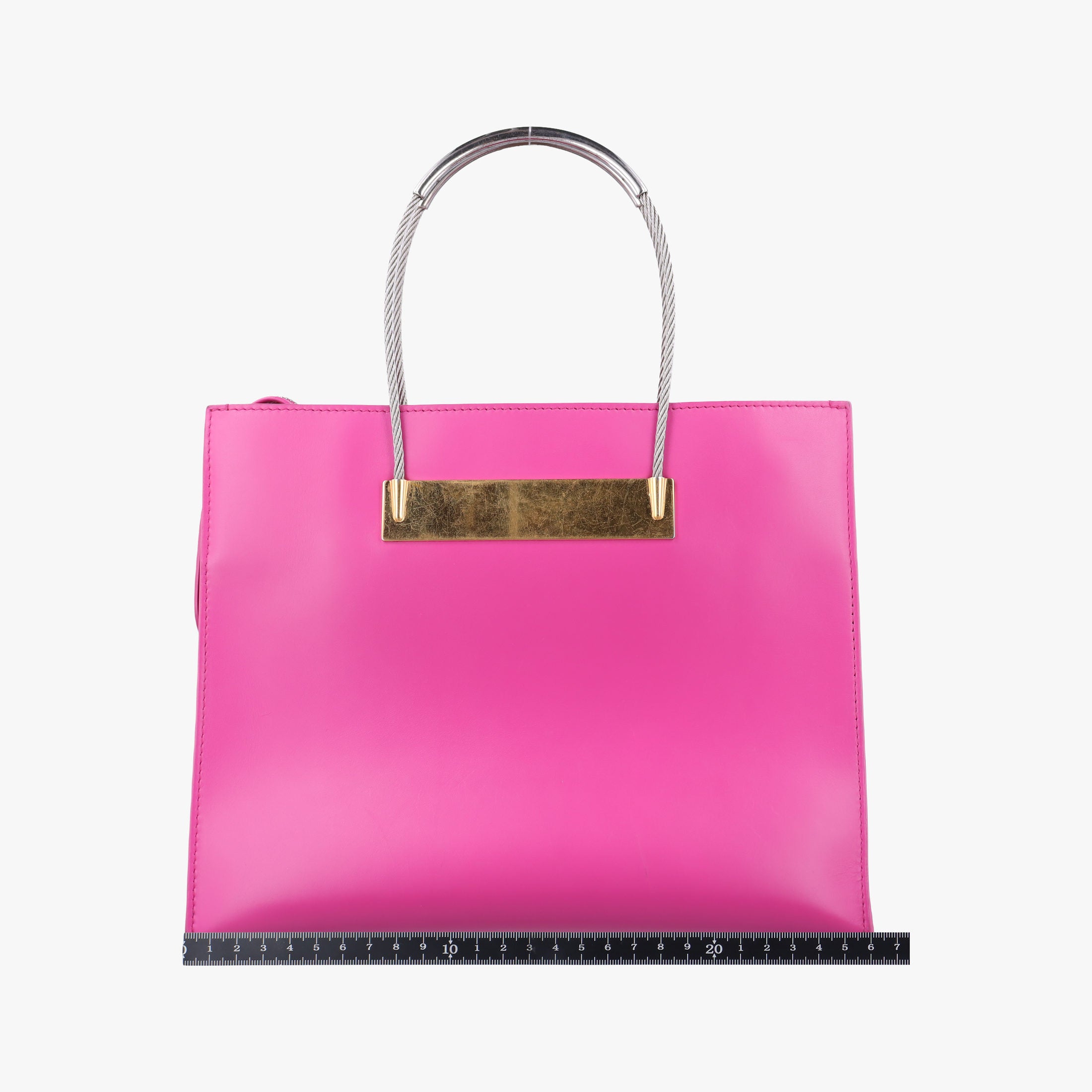 Cable Shopper Rose Leather 371177.5610.F.002123ケーブル ショッパー ローズ レッド レザー 371177.5610.F.002123