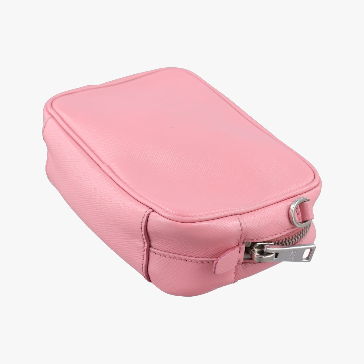Ribbon Camera Pink Saffiano leather 1N1674 42 Iリボンカメラ ピンク サフィアーノレザー 1N1674 42 I