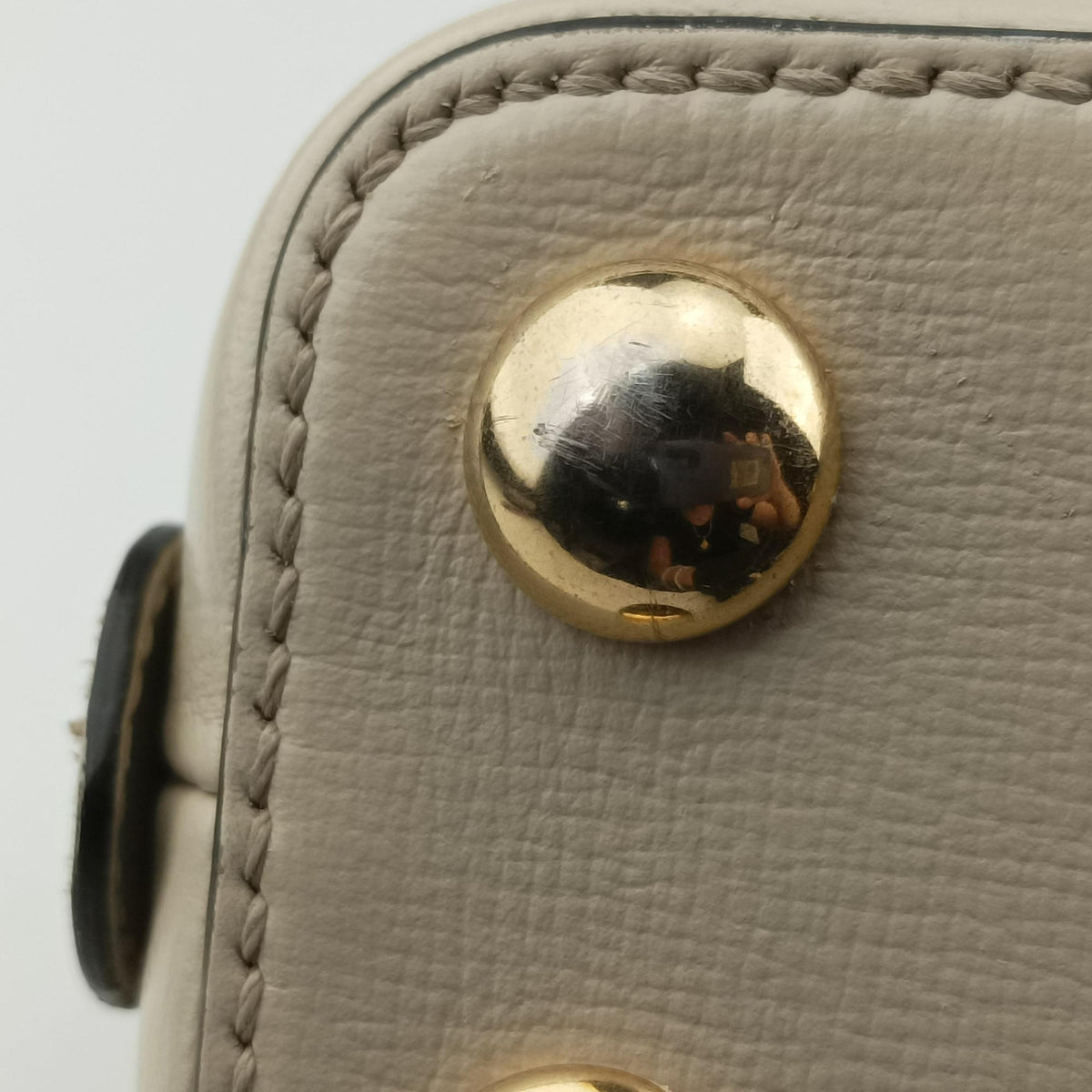 KEN SCOTT Horsebit 1955 beige×white PVC coated canvas×leather 640716 D034030455ホースビット 1955 ベージュ×ホワイト PVCコーティングキャンバス×レザー 640716 D034030455