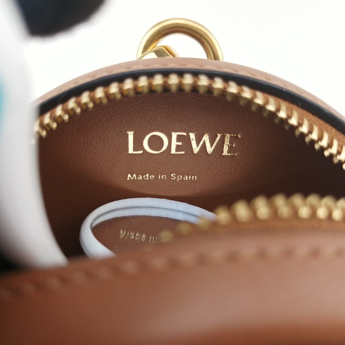 Cookie pouch Brown Leather 10 21 33クッキー ポーチ ブラウン レザー 10 21 33