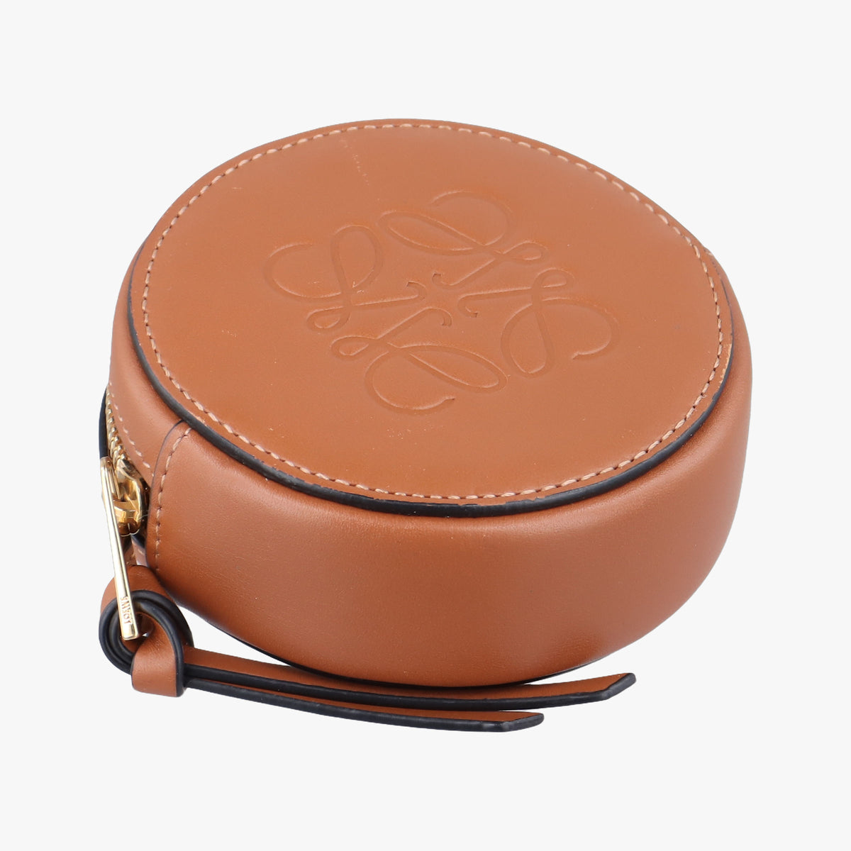 Cookie pouch Brown Leather 10 21 33クッキー ポーチ ブラウン レザー 10 21 33