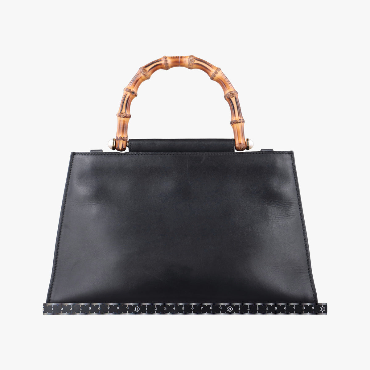 Bamboo Web Nymphaea Black Leather 459076 E021144074ニムフェア バンブー ウェブ ブラック レザー 459076 E021144074