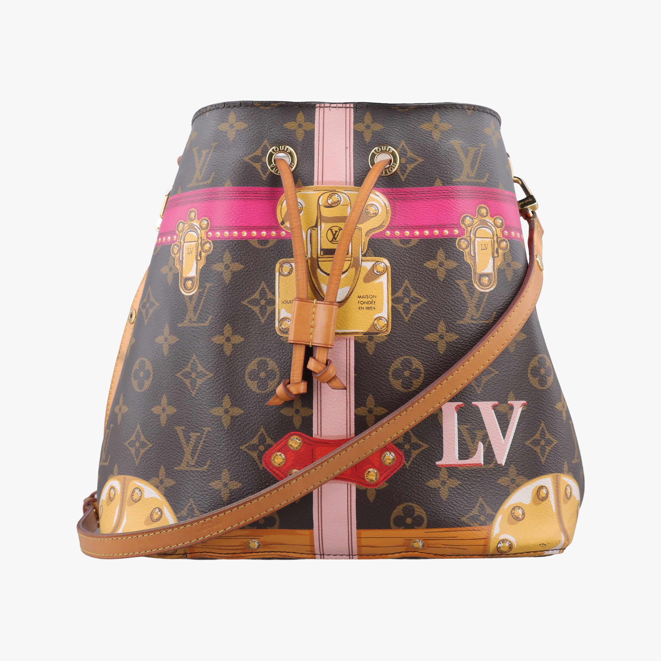 NeoNoe brown×Multicolor Monogram Canvas M40649 SD1128ネオノエ モノグラム/ブラウン×マルチカラー モノグラムキャンバス M40649 SD1128