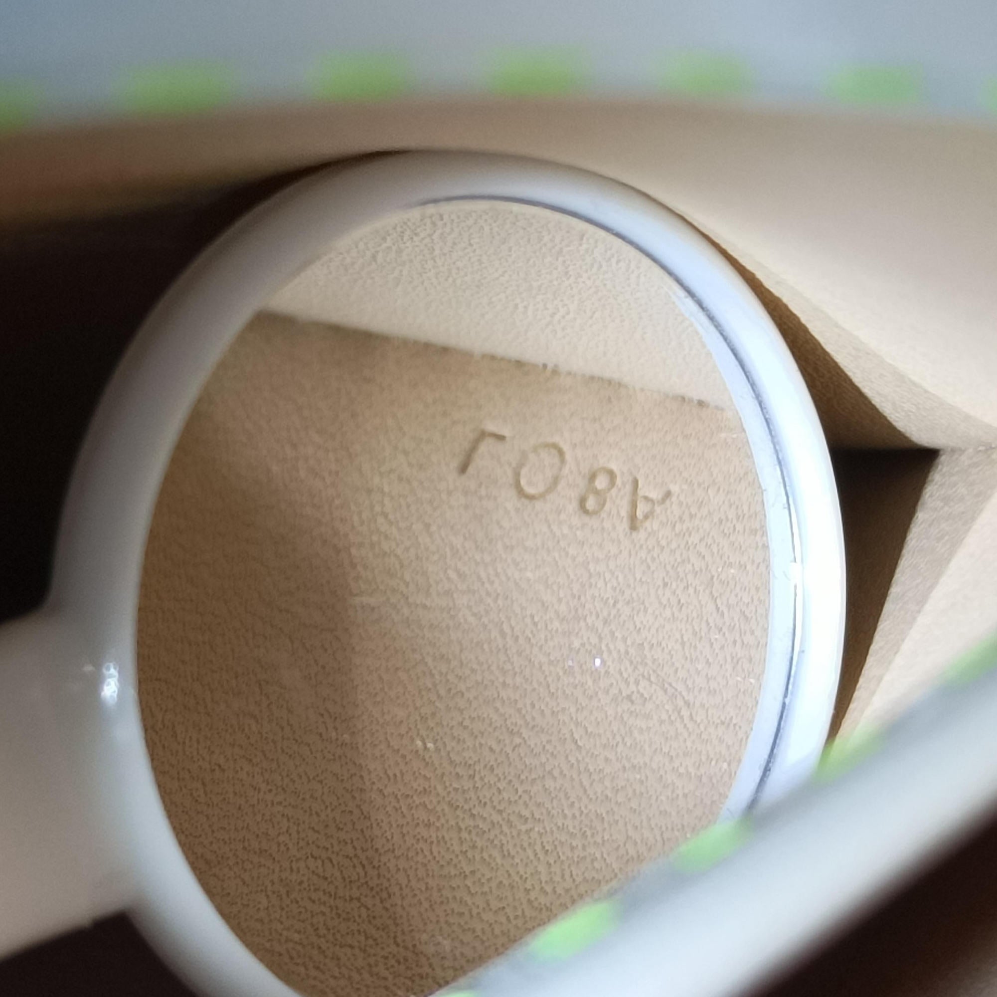 Brillant mini White Leather LO8Aブリヨン ミニ ホワイト レザー LO8A