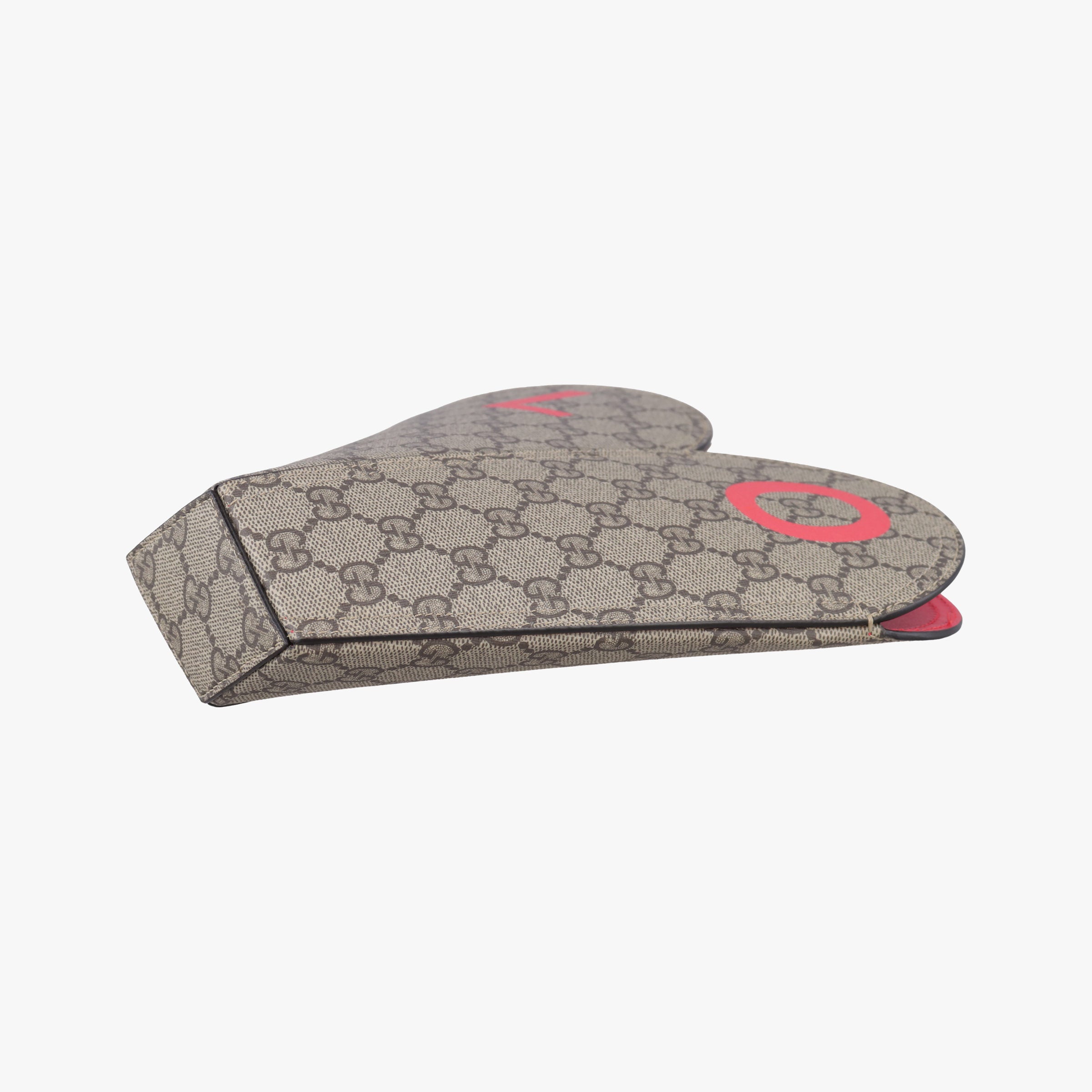 love heart Brown PVC coated canvas 678133 D036885243ラブ ハート ブラウン PVCコーティングキャンバス 678133 D036885243