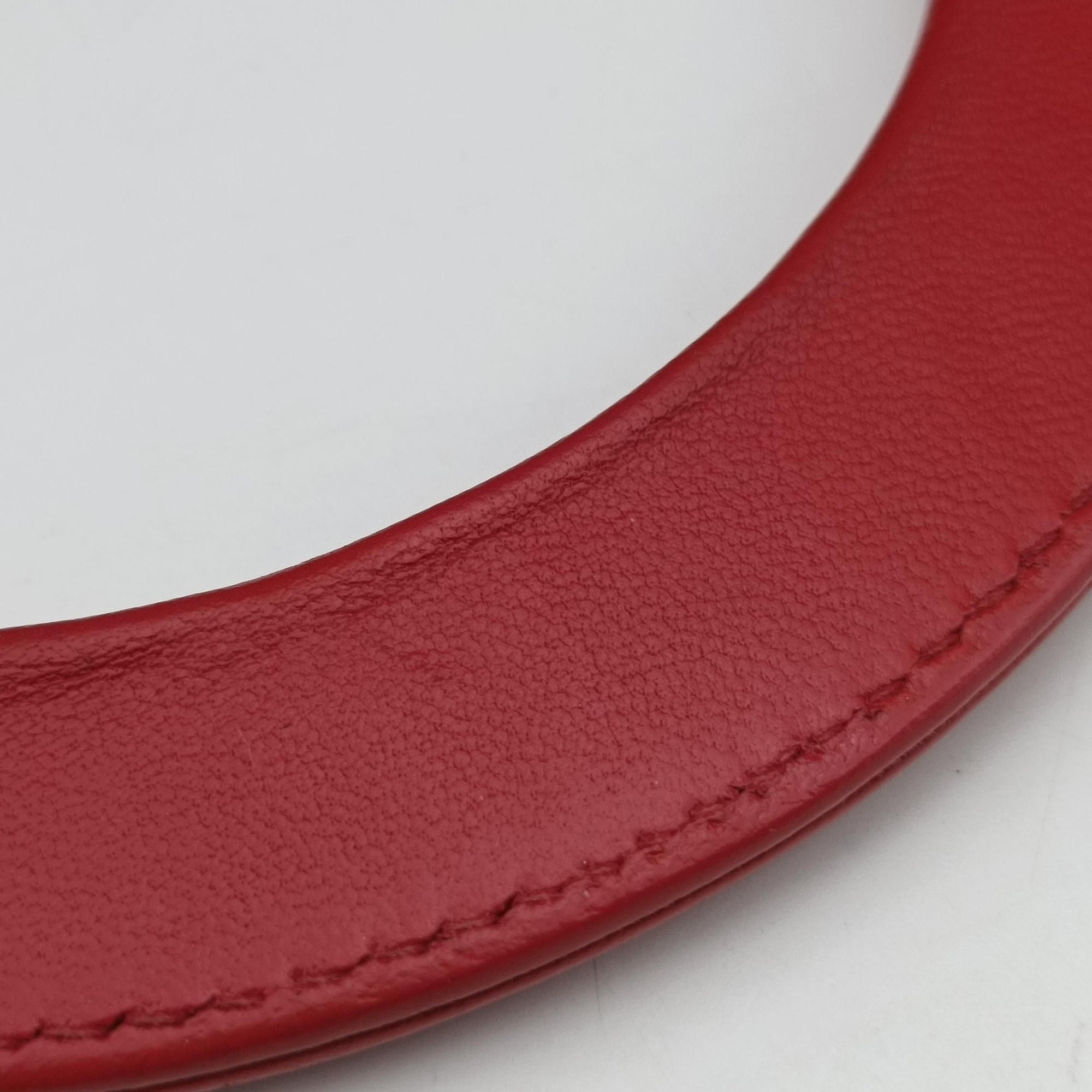 Lady Dior Red lambskin 15-BO-0143レディディオール レッド ラムスキン 15-BO-0143