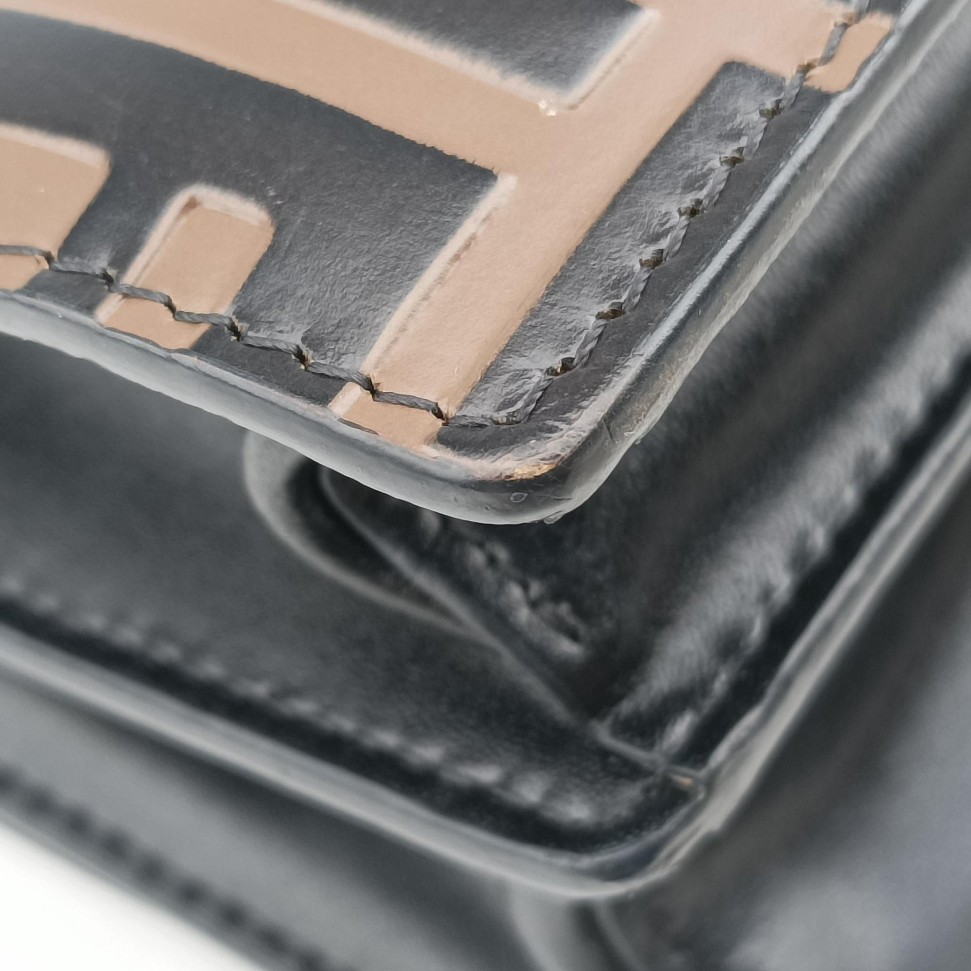 Kan U Brown×black Leather 8M0417 8M0417 A659 209.0189キャンユー ブラウン×ブラック レザー 8M0417 8M0417 A659 209.0189