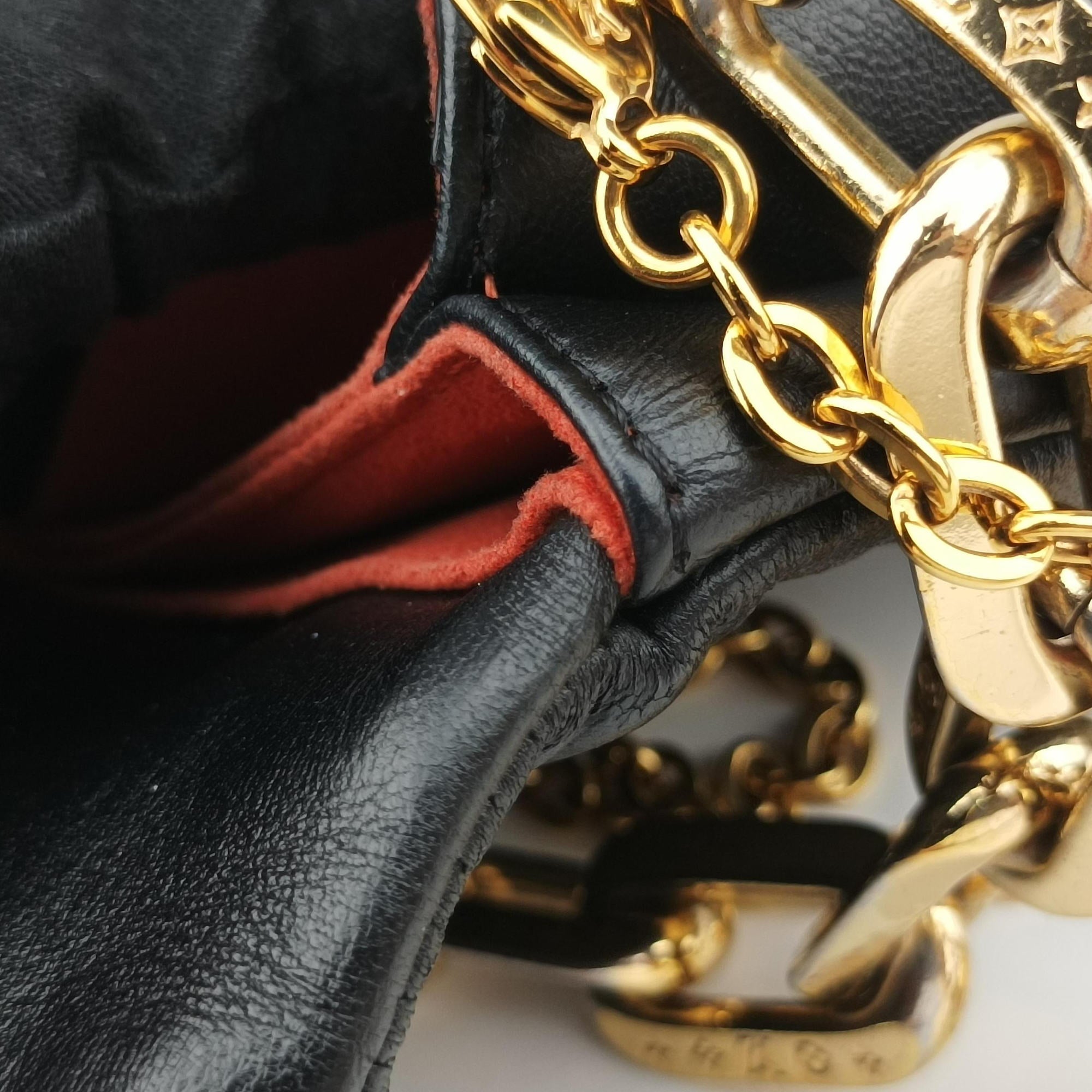 COUSSIN Noir lambskin M81125 IC Chipクッサン ノワール ラムスキン M81125 ICチップ