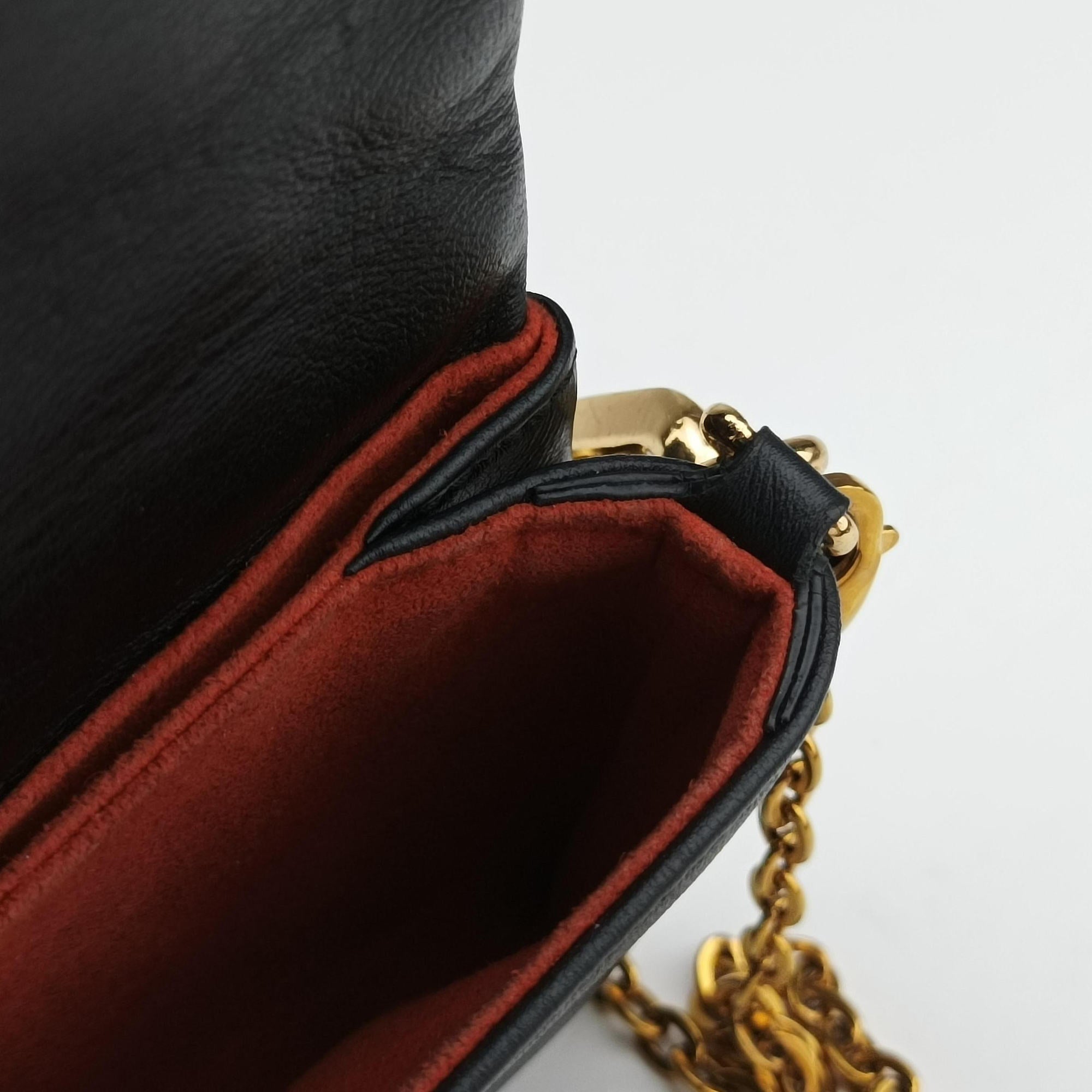 COUSSIN Noir lambskin M81125 IC Chipクッサン ノワール ラムスキン M81125 ICチップ