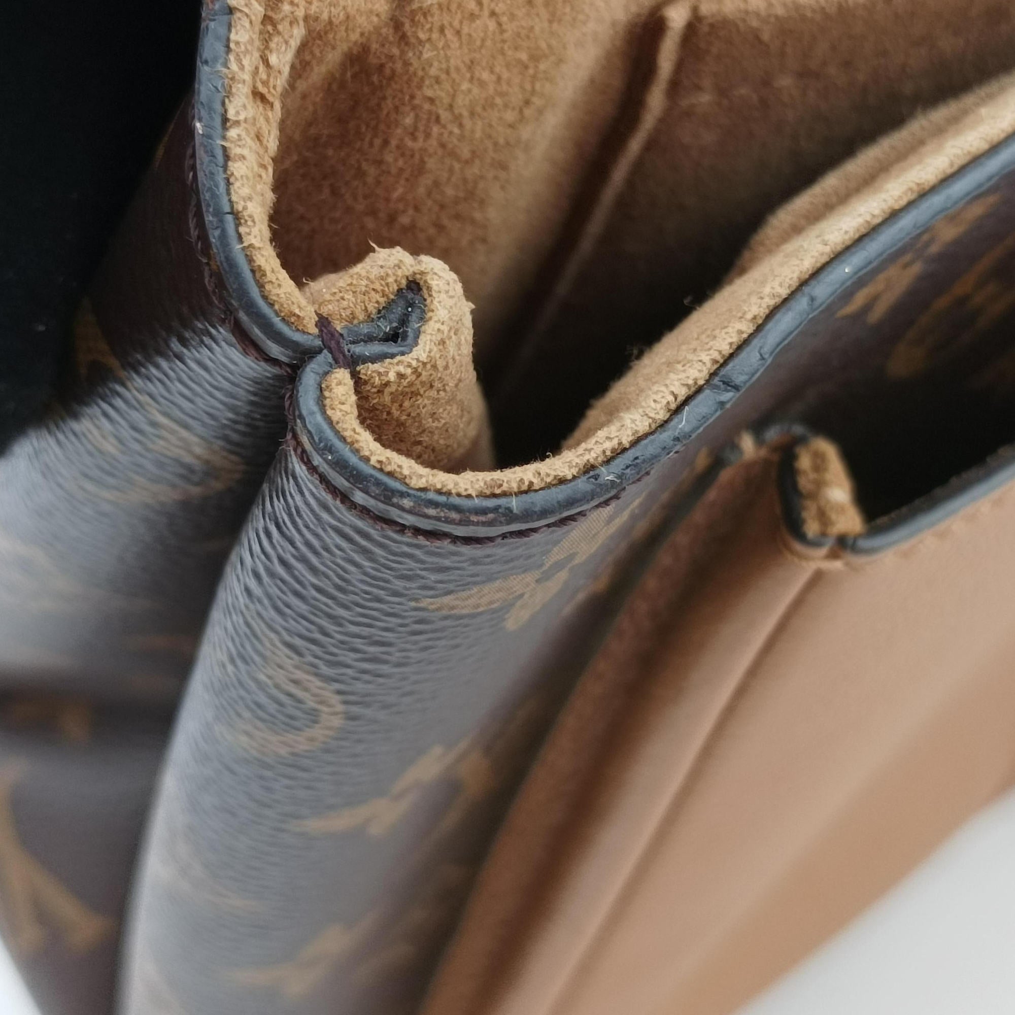 MARIGNAN Brown×Sesae Monogram Canvas×calf leather M44257 AR2128マリニャン モノグラム/ブラウン×セサミ モノグラムキャンバス×カーフレザー M44257 AR2128