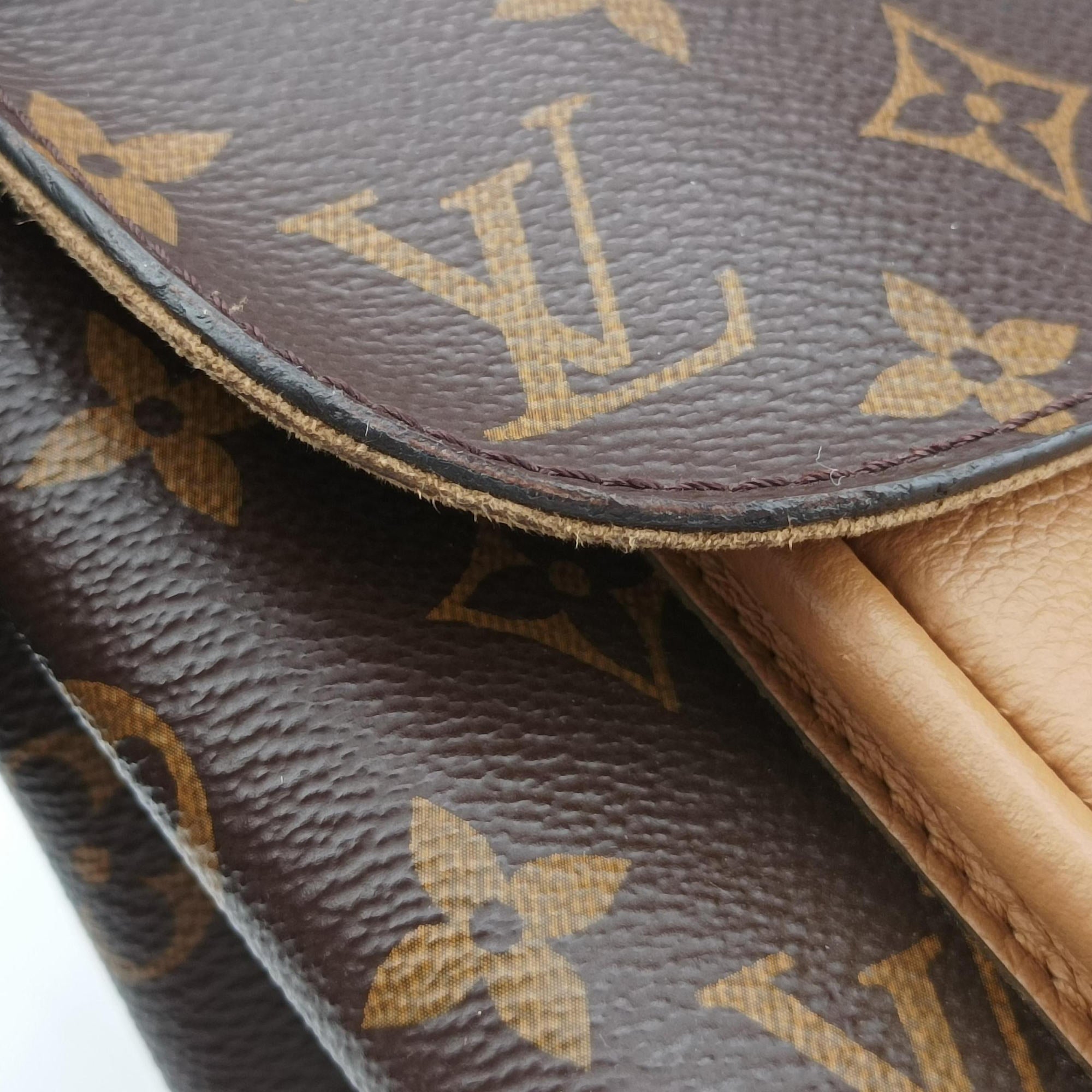 MARIGNAN Brown×Sesae Monogram Canvas×calf leather M44257 AR2128マリニャン モノグラム/ブラウン×セサミ モノグラムキャンバス×カーフレザー M44257 AR2128