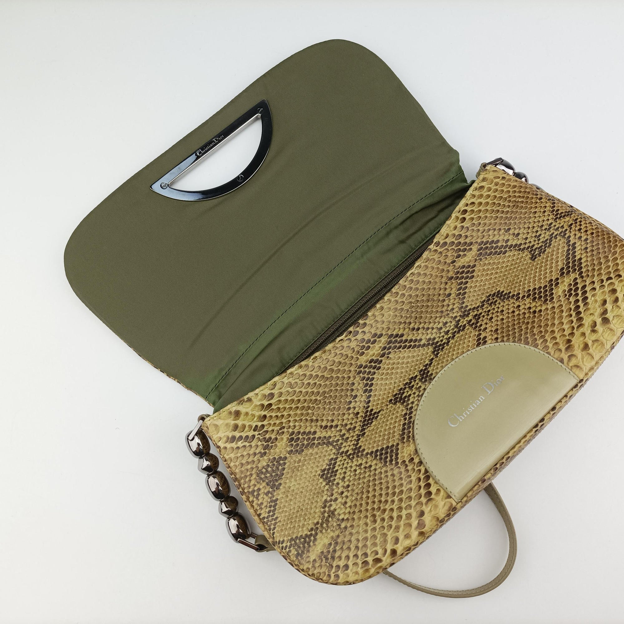 Malice Camel Python skin MA-0050マリス シリーズ キャメル パイソン MA-0050