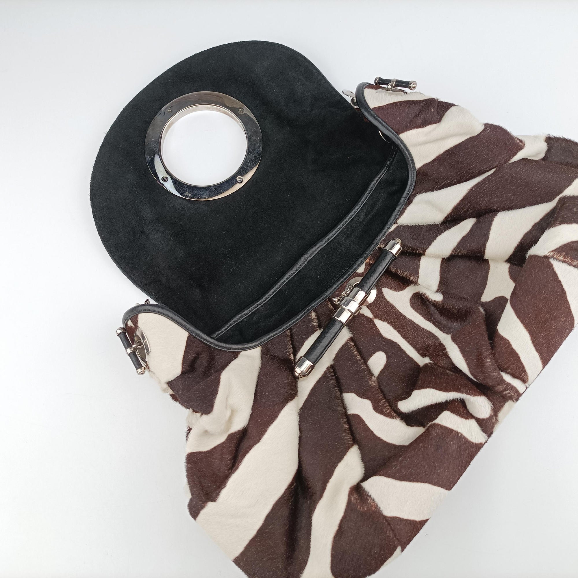 jazz club Brown×Ivory×Black ponyhair 00-MA-1027ジャズクラブ ブラウン×アイボリー×ブラック ハラコ 00-MA-1027