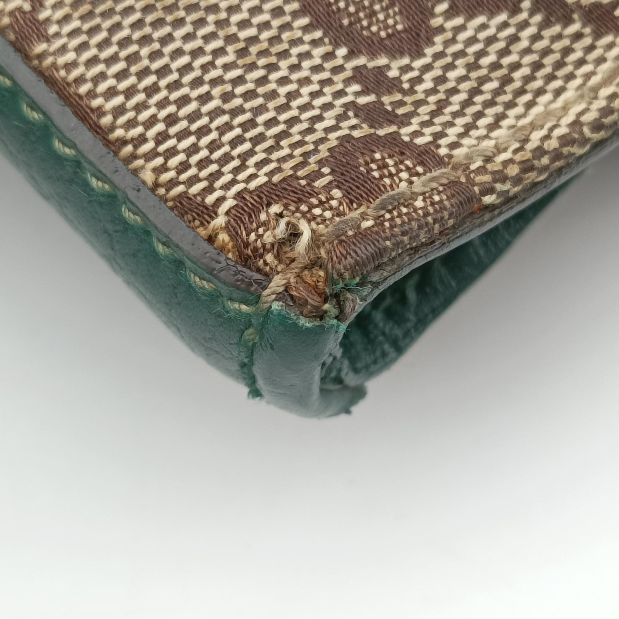 Horsebit Hasler Green × Brown GGCanvas×Leather 137475 ホースビット ハスラー グリーン × ブラウン GGキャンバス×レザー 137475