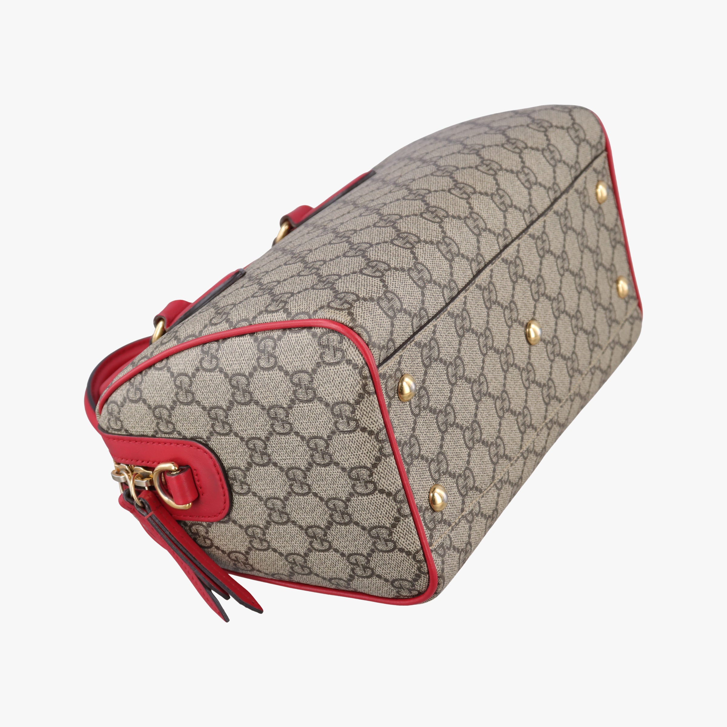GG SUPREME Beige×Multicolour PVC coated canvas×Leather 409529 I021536220GGスプリーム ベージュ×マルチカラー PVCコーティングキャンバス×レザー 409529 I021536220