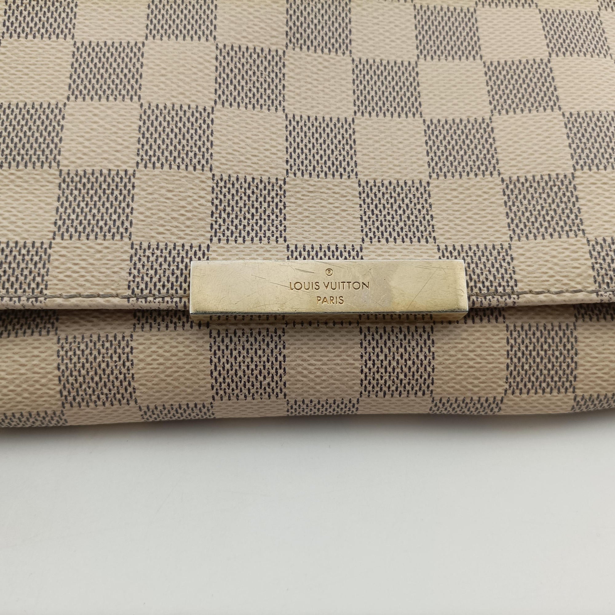 FAVORITE PM Azur Damier Canvas N41277 DU3106フェイボリットPM アズール ダミエキャンバス N41277 DU3106