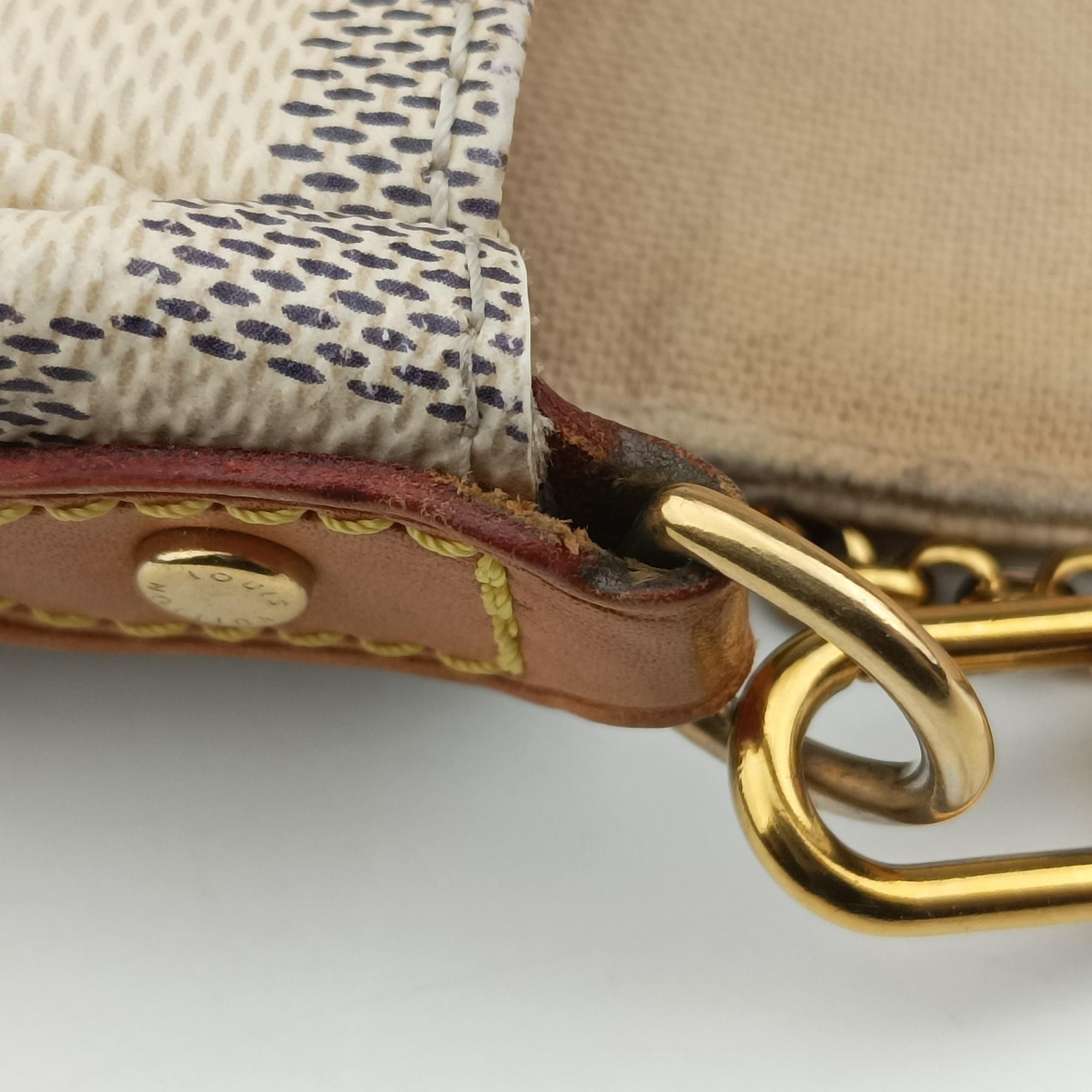 FAVORITE PM Azur Damier Canvas N41277 DU3106フェイボリットPM アズール ダミエキャンバス N41277 DU3106
