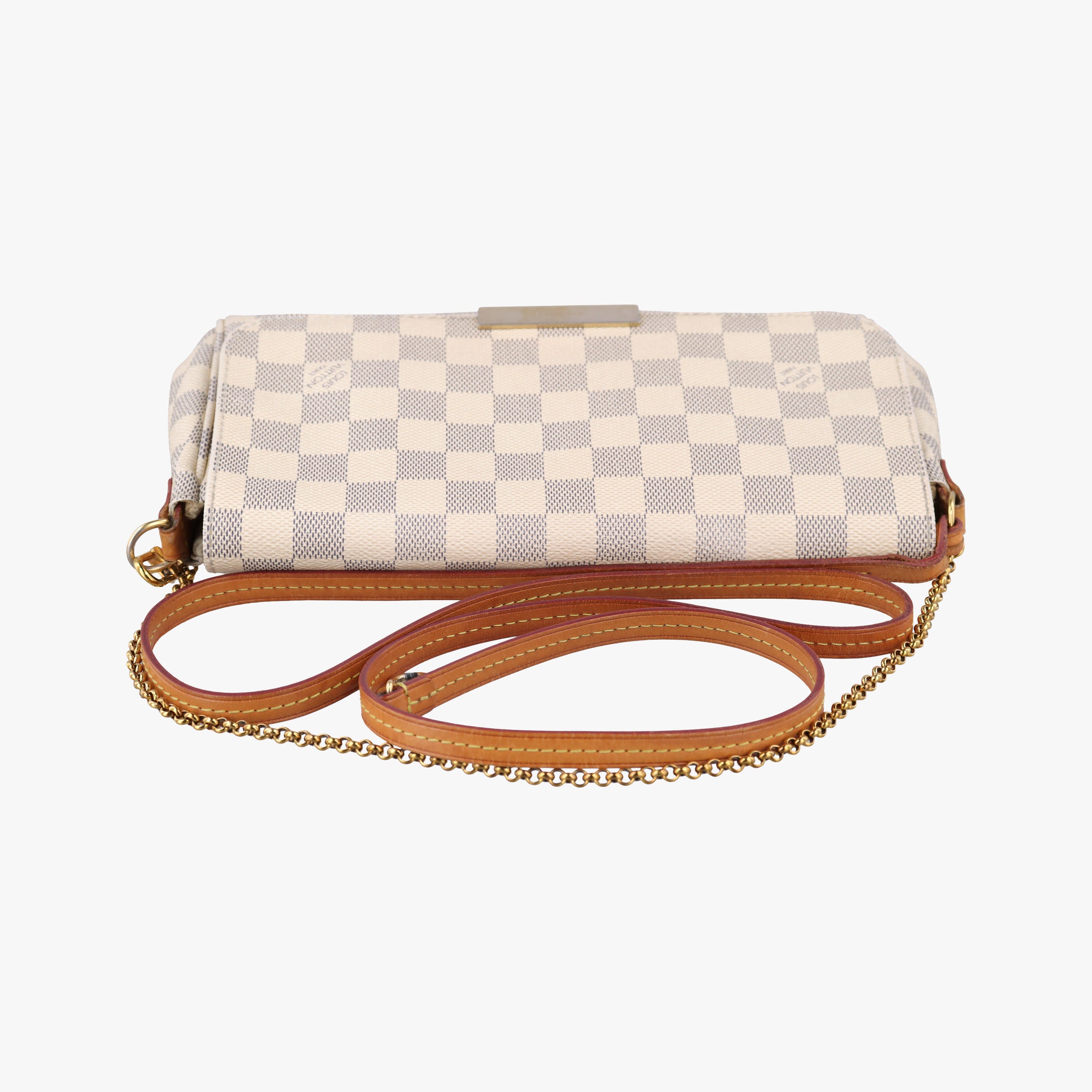 FAVORITE PM Azur Damier Canvas N41277 DU3106フェイボリットPM アズール ダミエキャンバス N41277 DU3106