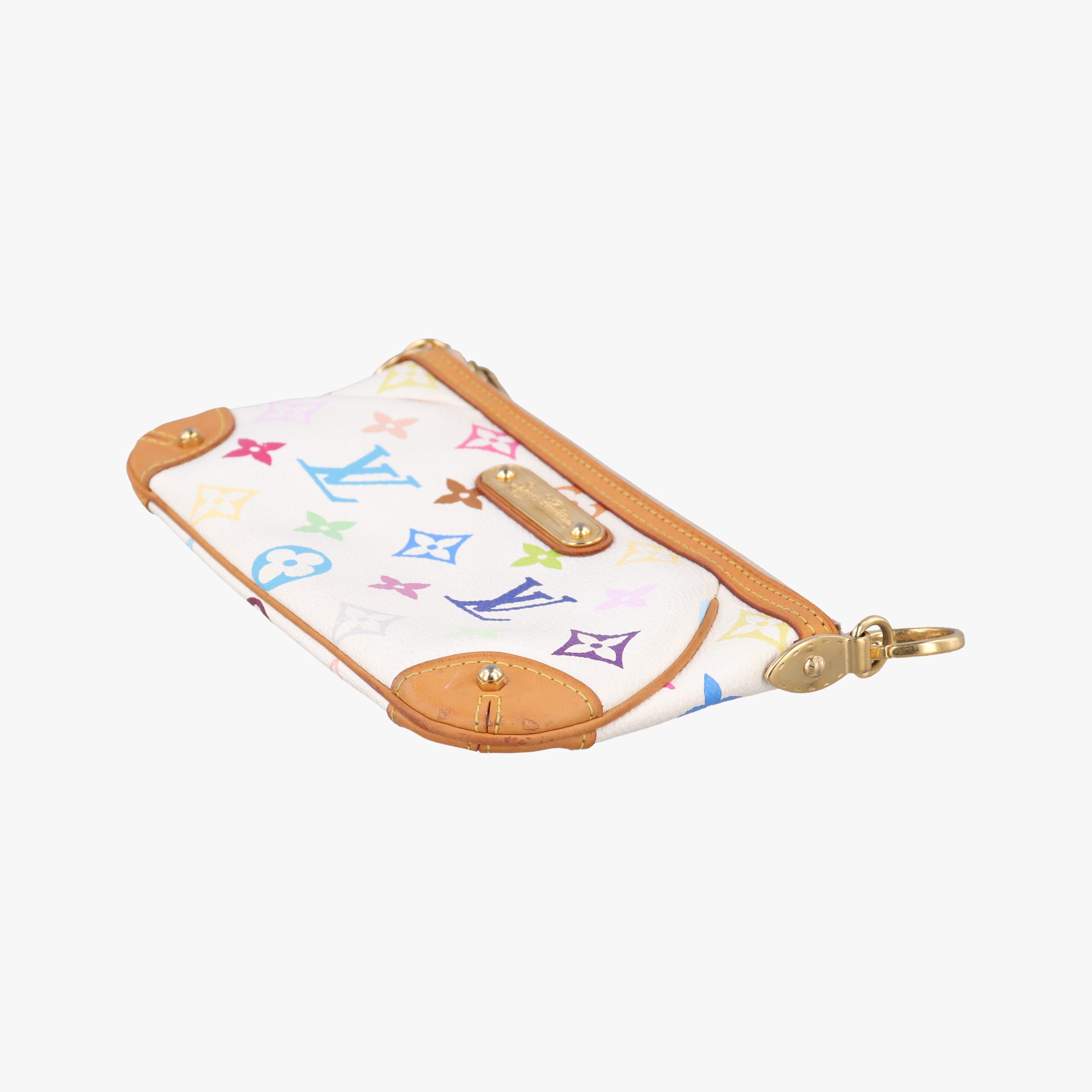 Pochette Mira MM Accessory Pouch white Monogram Multicolor M60096 AA3110ポシェット ミラ MM アクセサリーポーチ ブロン モノグラム マルチカラー M60096 AA3110