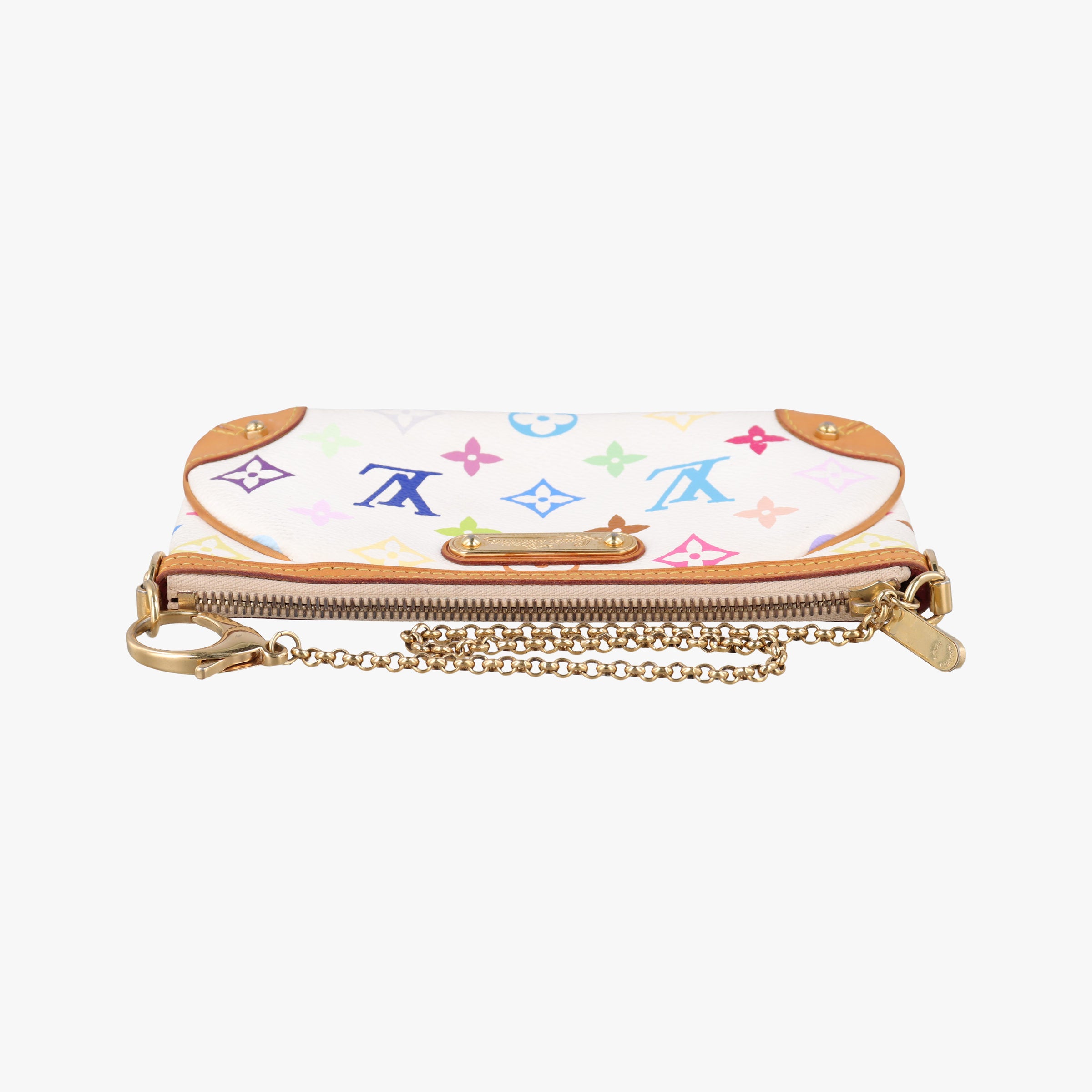 Pochette Mira MM Accessory Pouch white Monogram Multicolor M60096 AA3110ポシェット ミラ MM アクセサリーポーチ ブロン モノグラム マルチカラー M60096 AA3110