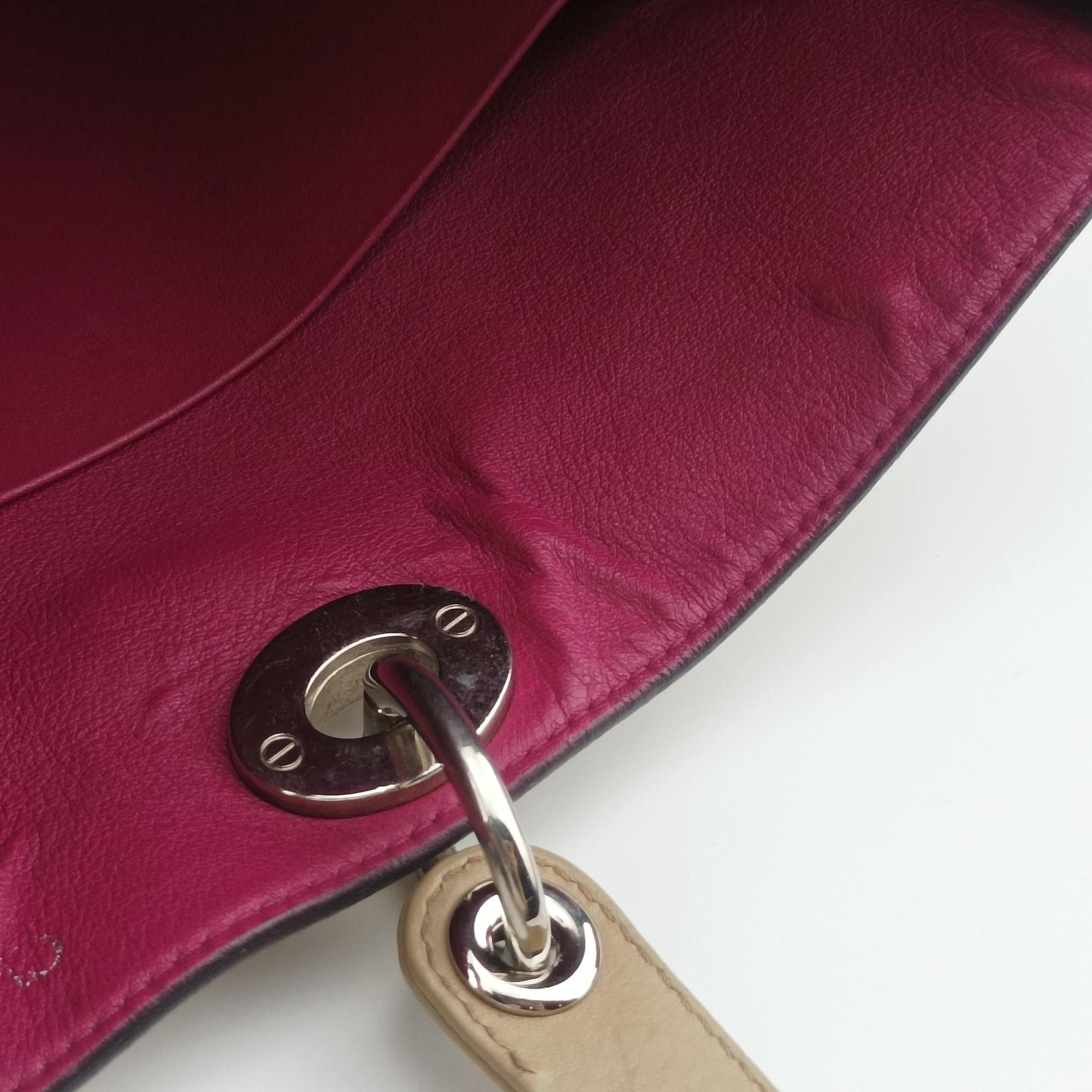 Diorissimo Beige Leather 09-MA-0192ディオリッシモ ベージュ レザー 09-MA-0192