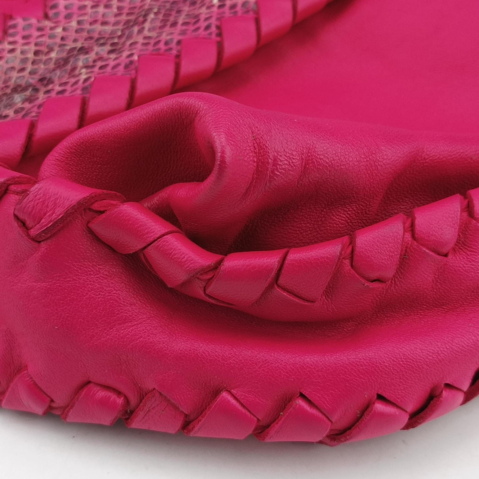 Intrecciato Pink lambskin B00113340Rイントレチャート ピンク ラムスキン B00113340R