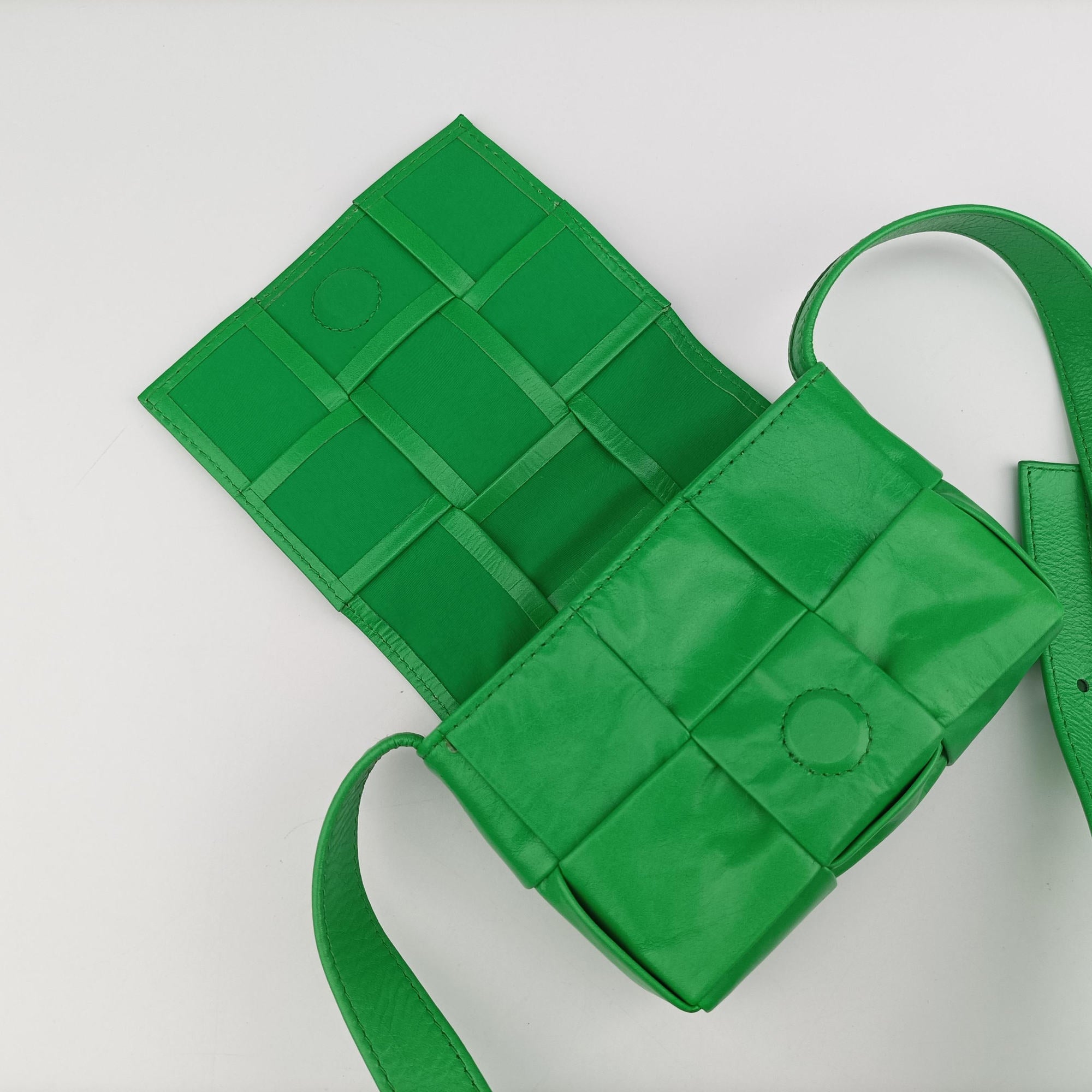 candy cassette Green Leather S02414298Gキャンディ カセット グリーン レザー S02414298G