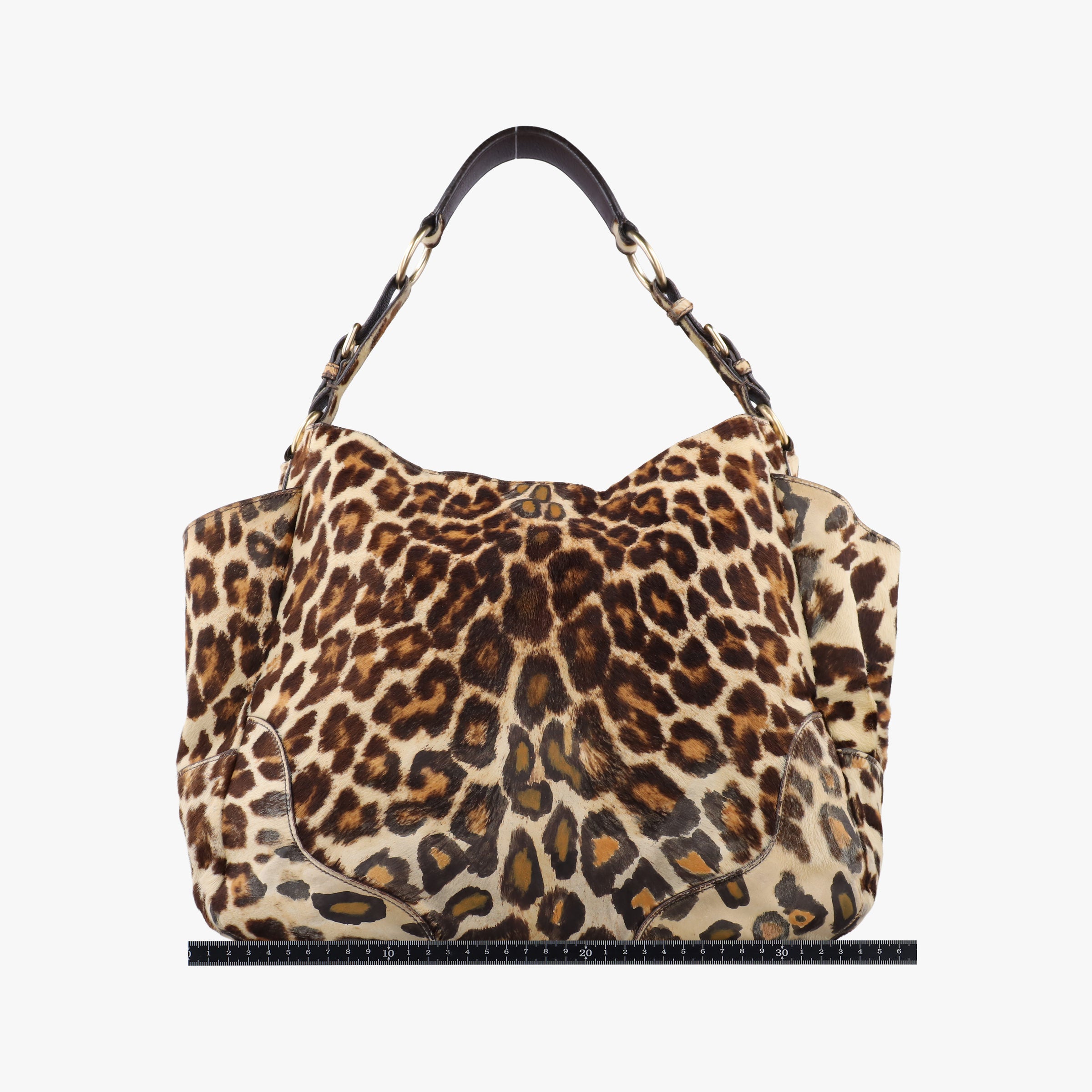 Leopard print Multicolour ponyhair 31 1ヒョウ柄レオバード マルチカラー ハラコ 31 1