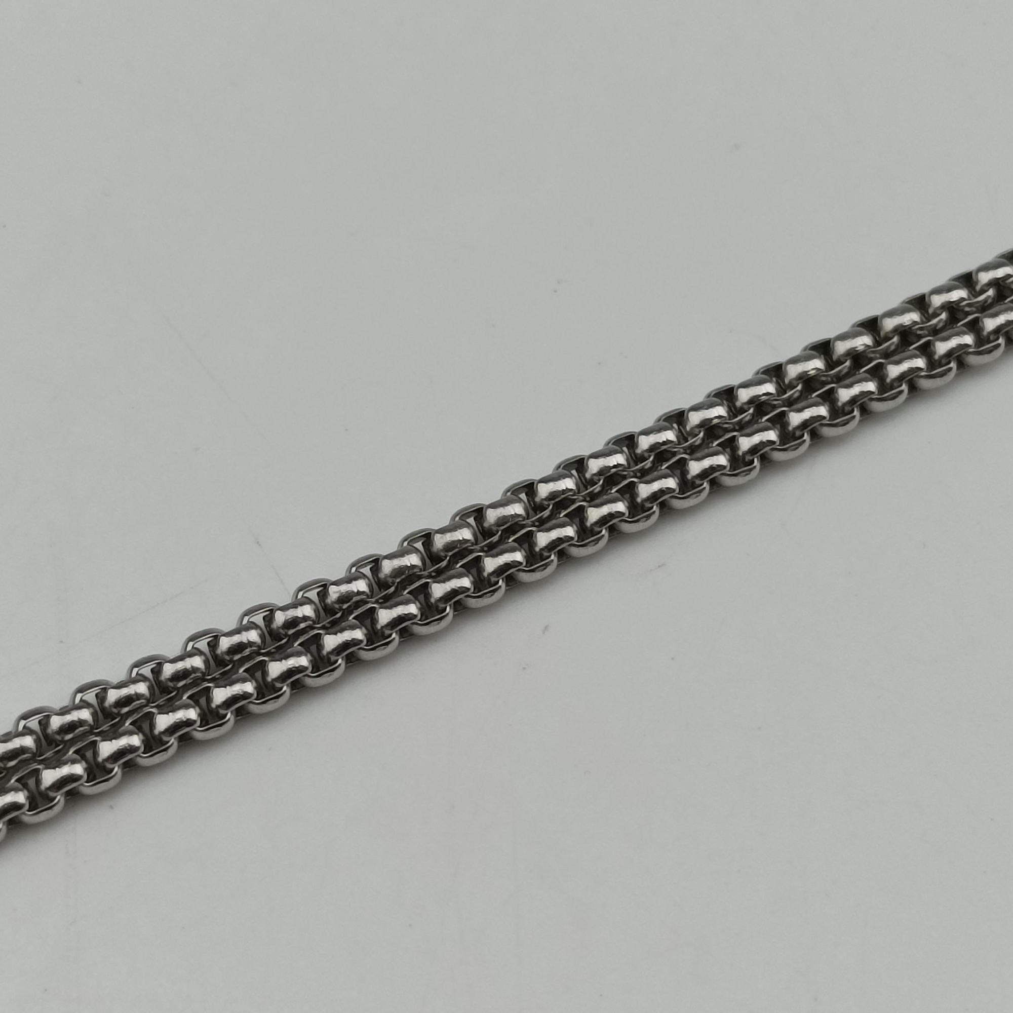 Triangle Logo Silver patent 230-Aトライアングルロゴ シルバー パテント 230-A