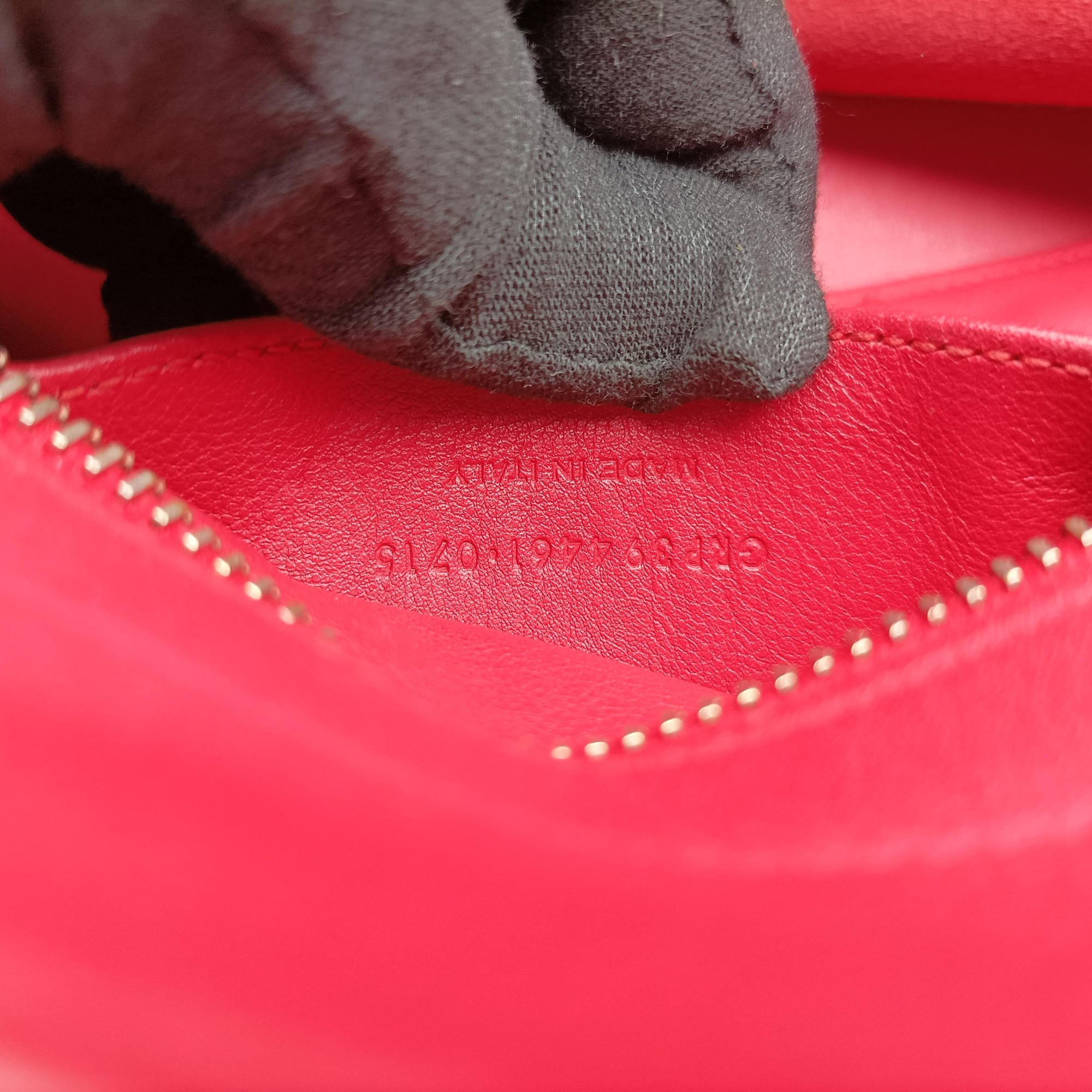 BABY CABAS Red Leather 394461 GRP394461.0715ベイビーカバス レッド レザー 394461 GRP394461.0715