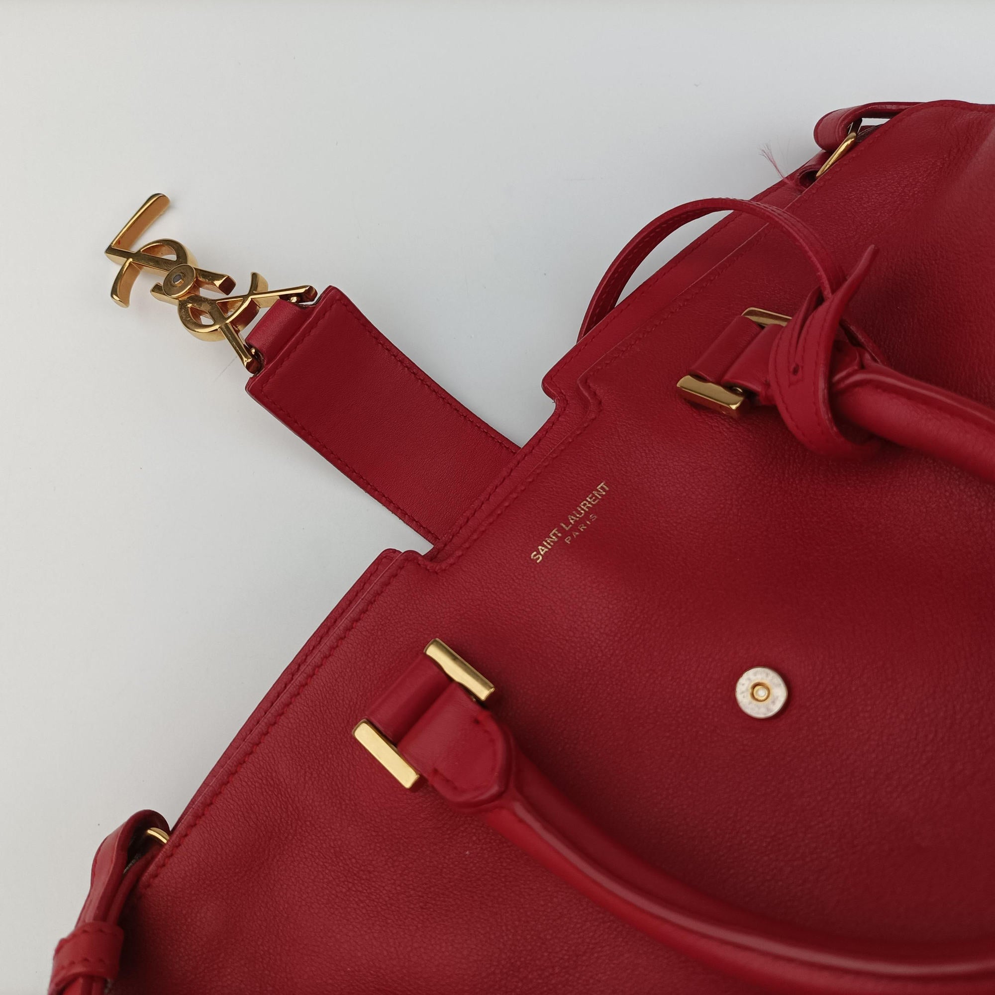 BABY CABAS Red Leather 394461 GRP394461.0715ベイビーカバス レッド レザー 394461 GRP394461.0715