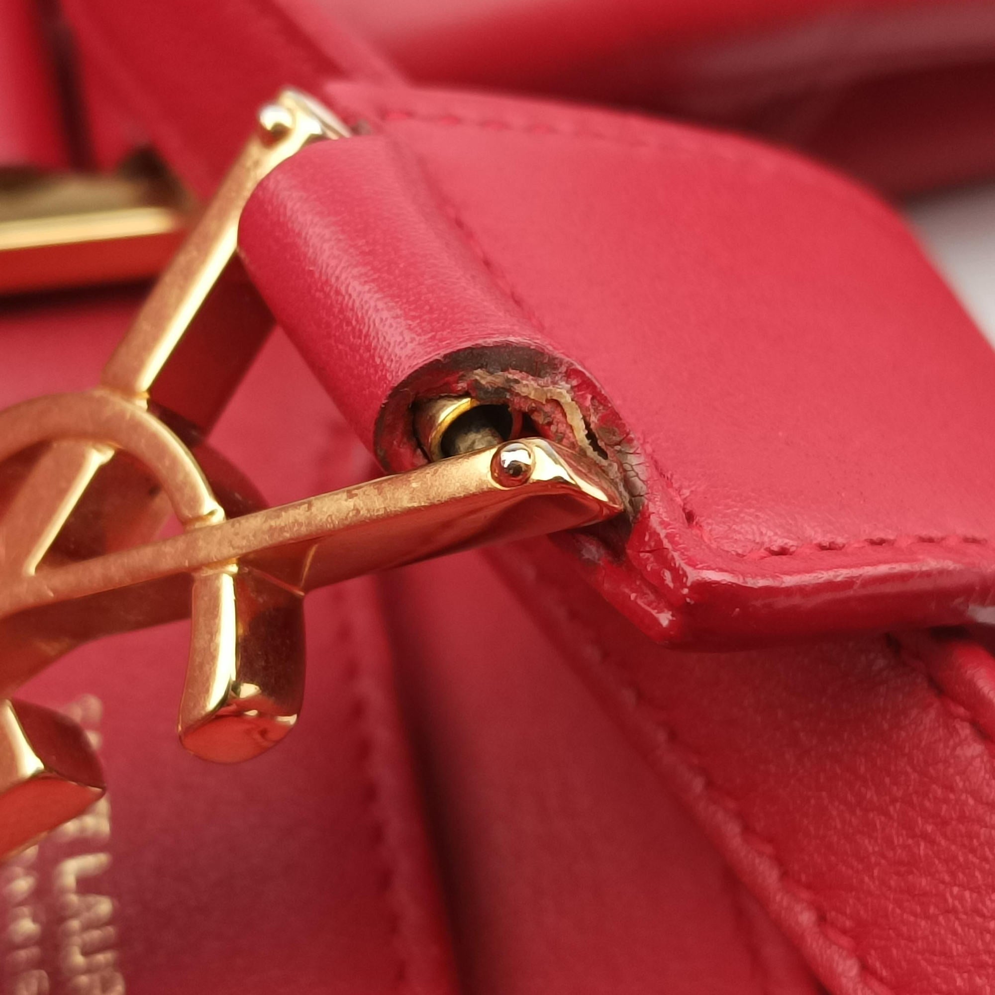 BABY CABAS Red Leather 394461 GRP394461.0715ベイビーカバス レッド レザー 394461 GRP394461.0715