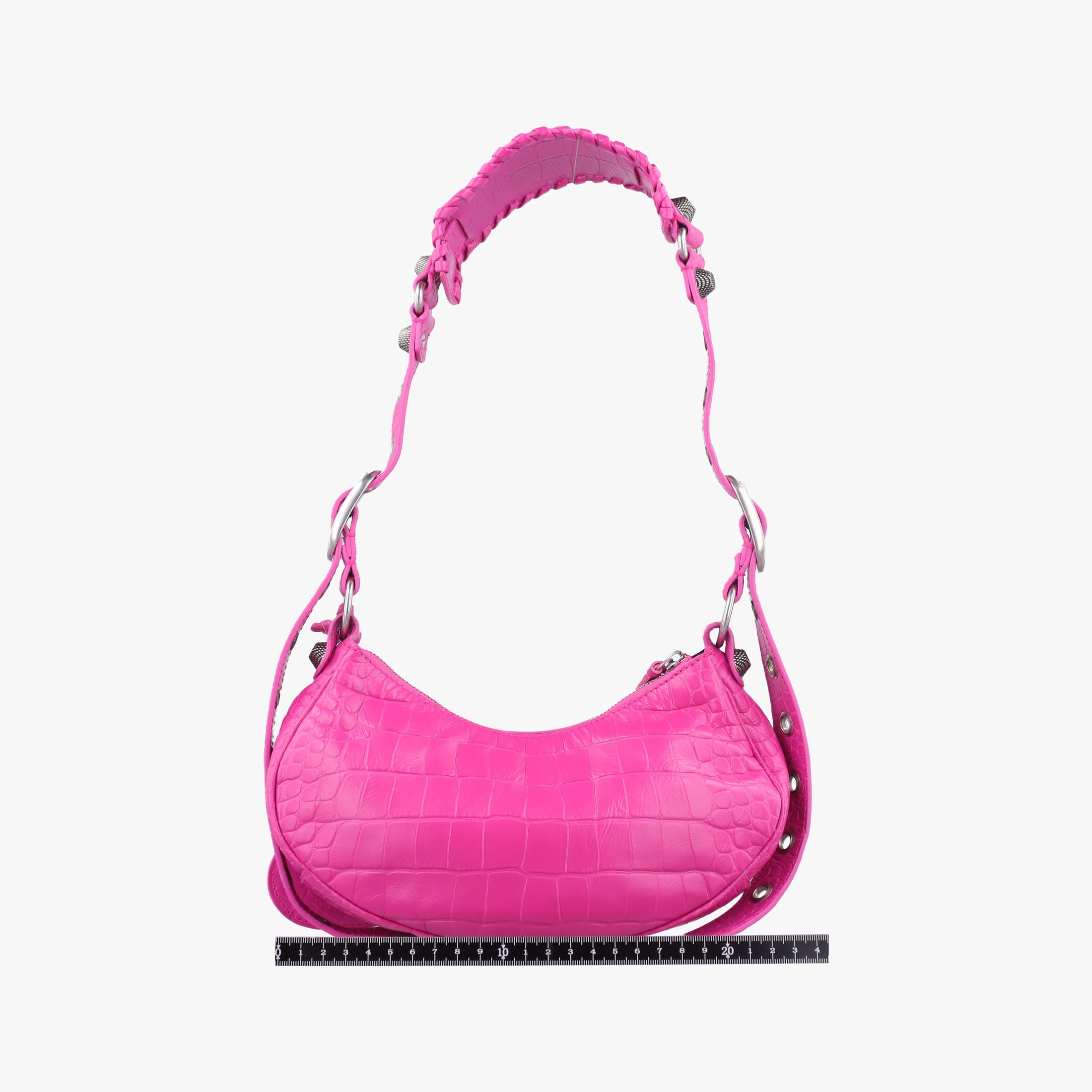 Le Cagole mini Rose Leather 671309.5622.R.528147ル カゴール ミニ ローズ レッド レザー 671309.5622.R.528147