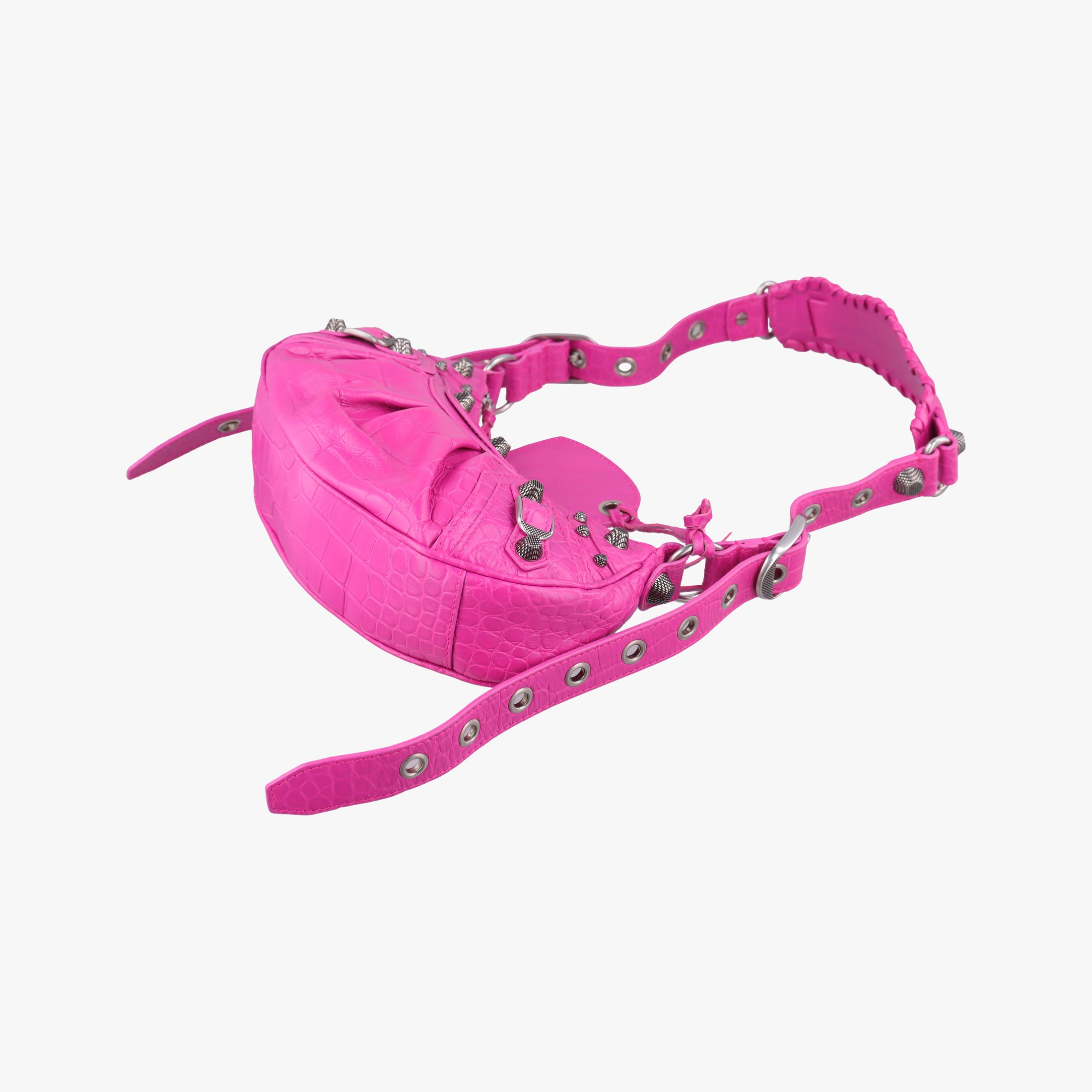 Le Cagole mini Rose Leather 671309.5622.R.528147ル カゴール ミニ ローズ レッド レザー 671309.5622.R.528147
