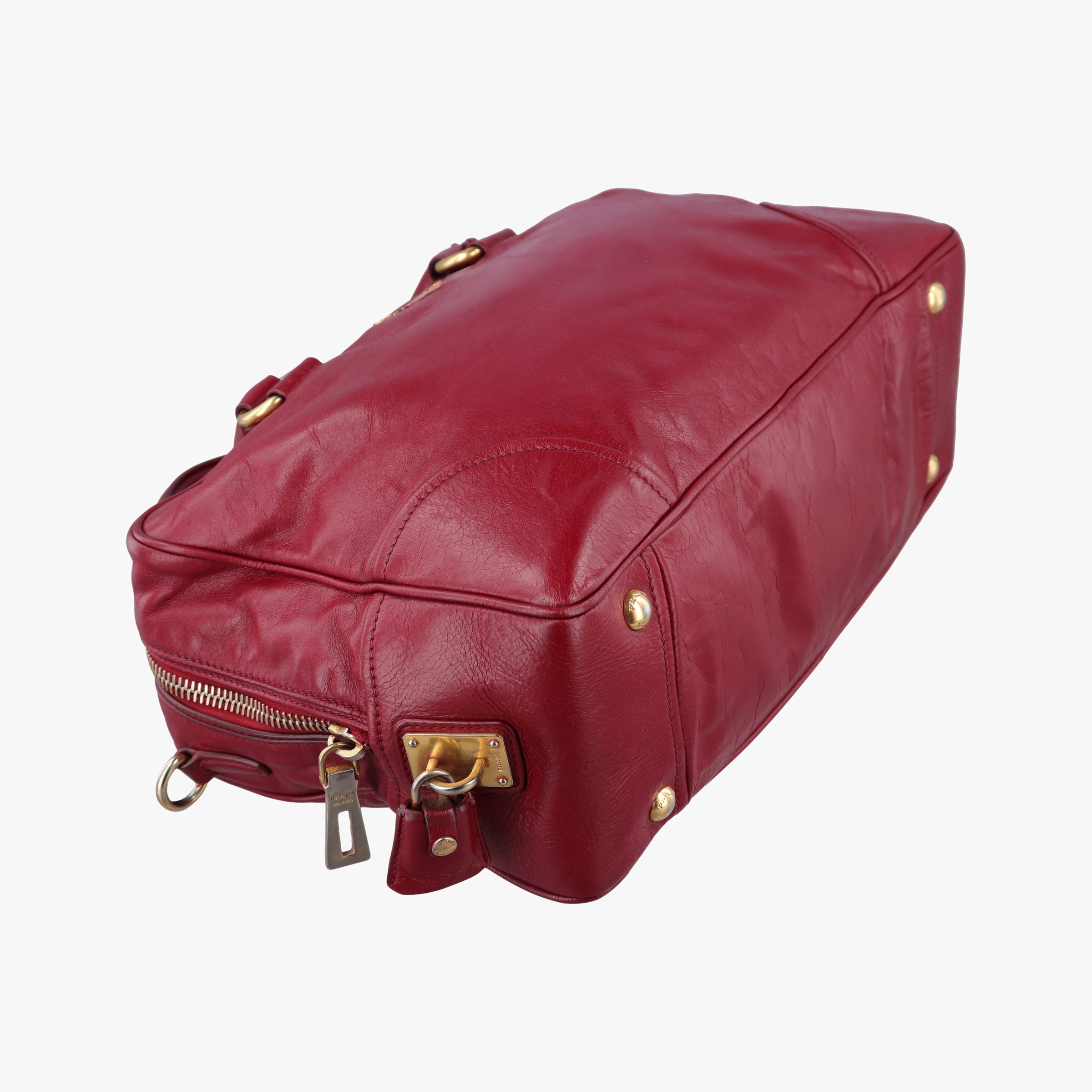 Vitello Shine Shopping Peonia Burgundy Leather BL0821 208 58/Nヴィッテロ シャイン ショッピング ピオニア ワインレッド レザー BL0821 208 58/N