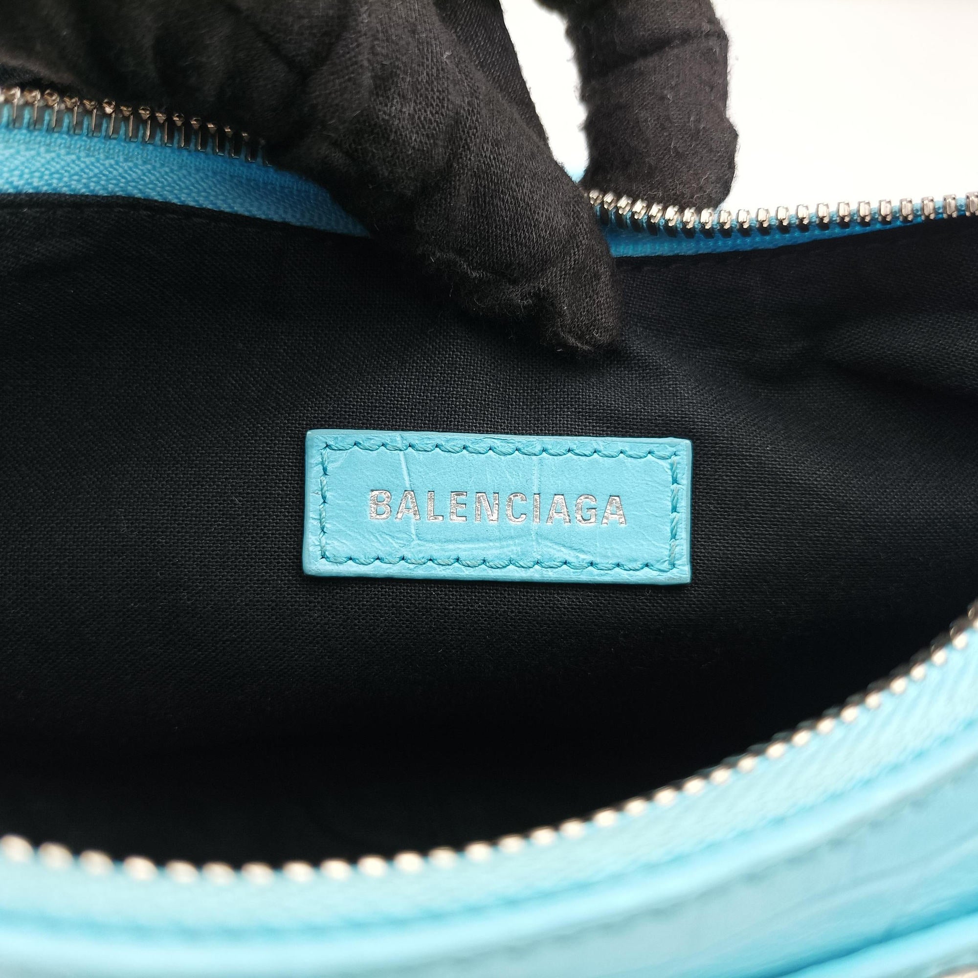 Le Cagole mini Blue fabric 671309.4809.P.640167ル カゴール ミニ ブルー ファブリック 671309.4809.P.640167