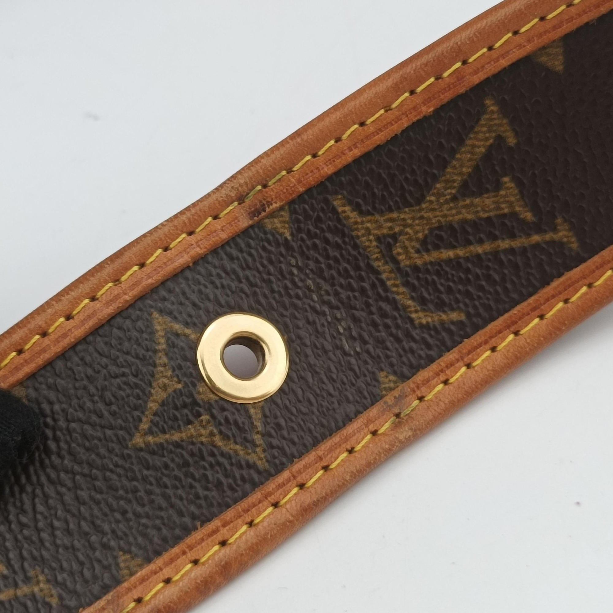 Musette brown×FUCHSIA Monogram Perforated M95172 Lot number unknownミュゼット モノグラム/ブラウン×フューシャ モノグラム ペルフォ M95172 製番不明