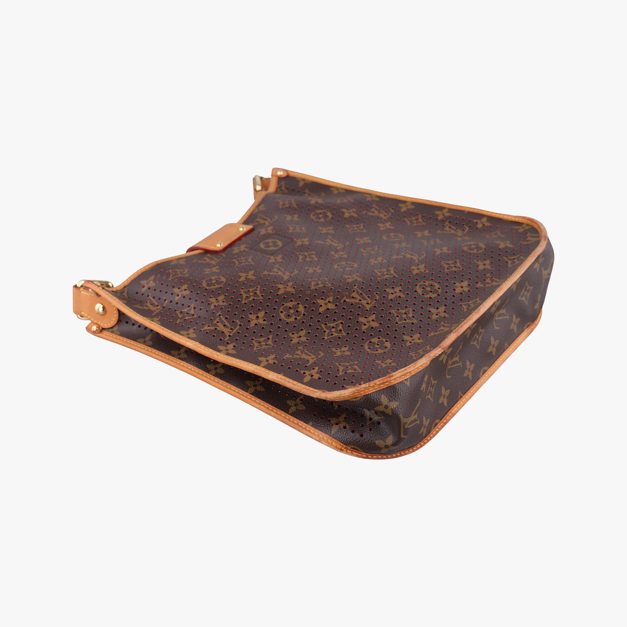 Musette brown×FUCHSIA Monogram Perforated M95172 Lot number unknownミュゼット モノグラム/ブラウン×フューシャ モノグラム ペルフォ M95172 製番不明