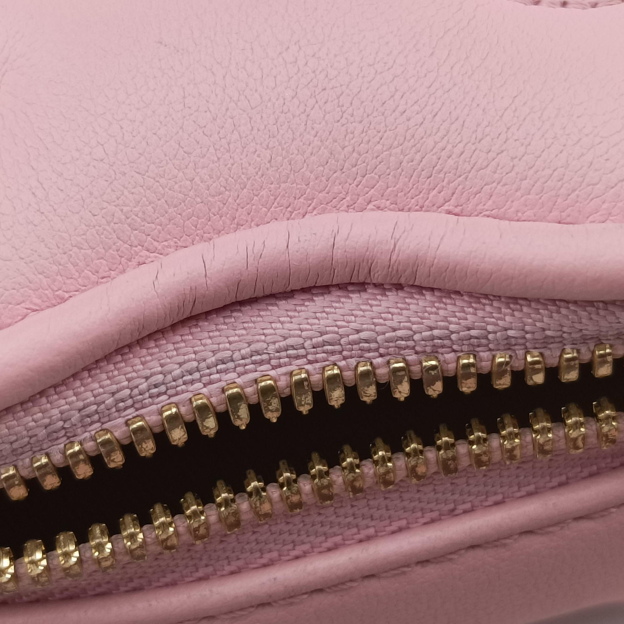 Pop My Heart Pouch pink Leather M82526 IC Chipポップマイハートポーチ ピンク レザー M82526 ICチップ