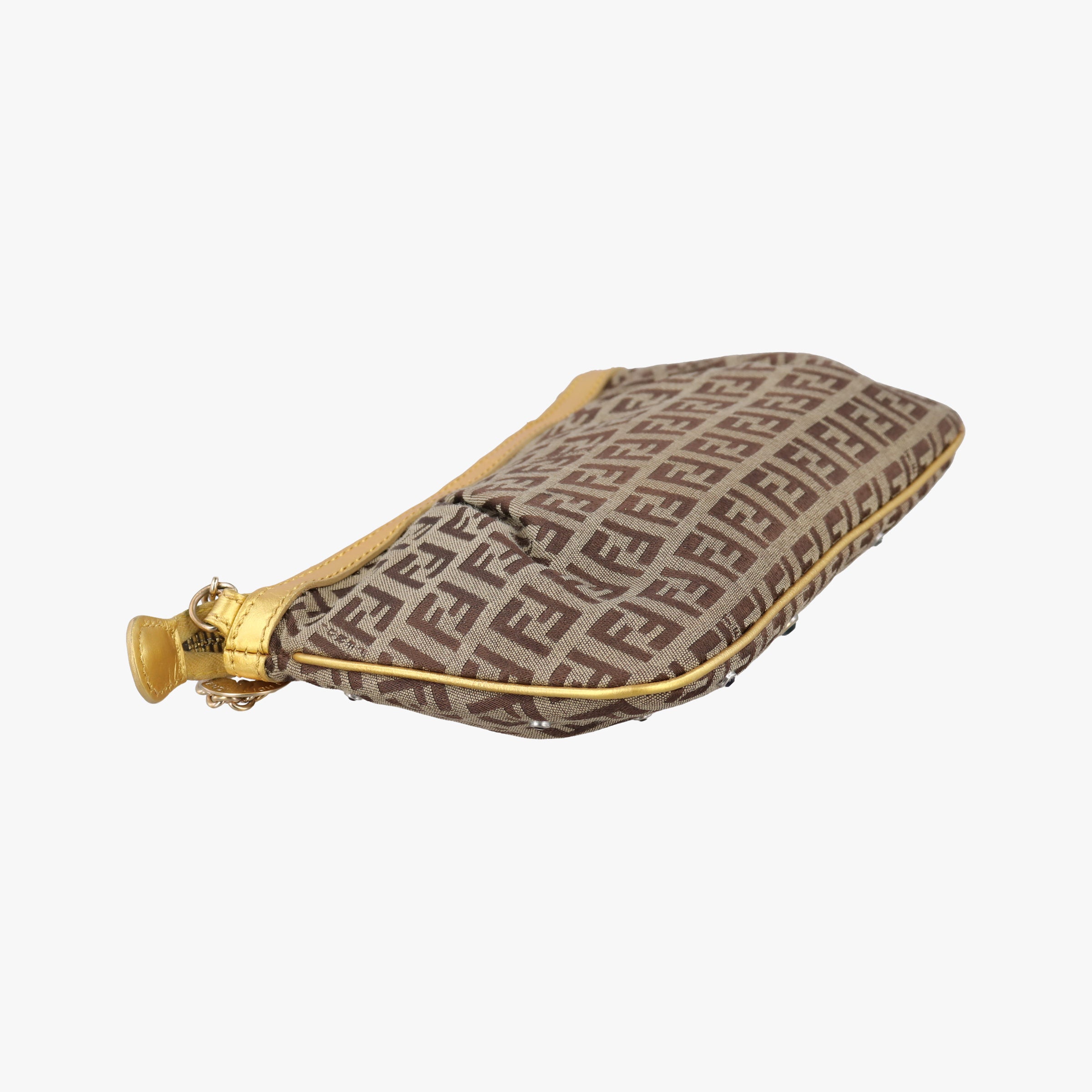 Zucchino Studded Tobacco Brown × Gold fabric 8BR594 8BR594-CQ8 108-2220ズッキーノ ビジュー タバコブラウン×ゴールド ジャガード 8BR594 8BR594-CQ8 108-2220