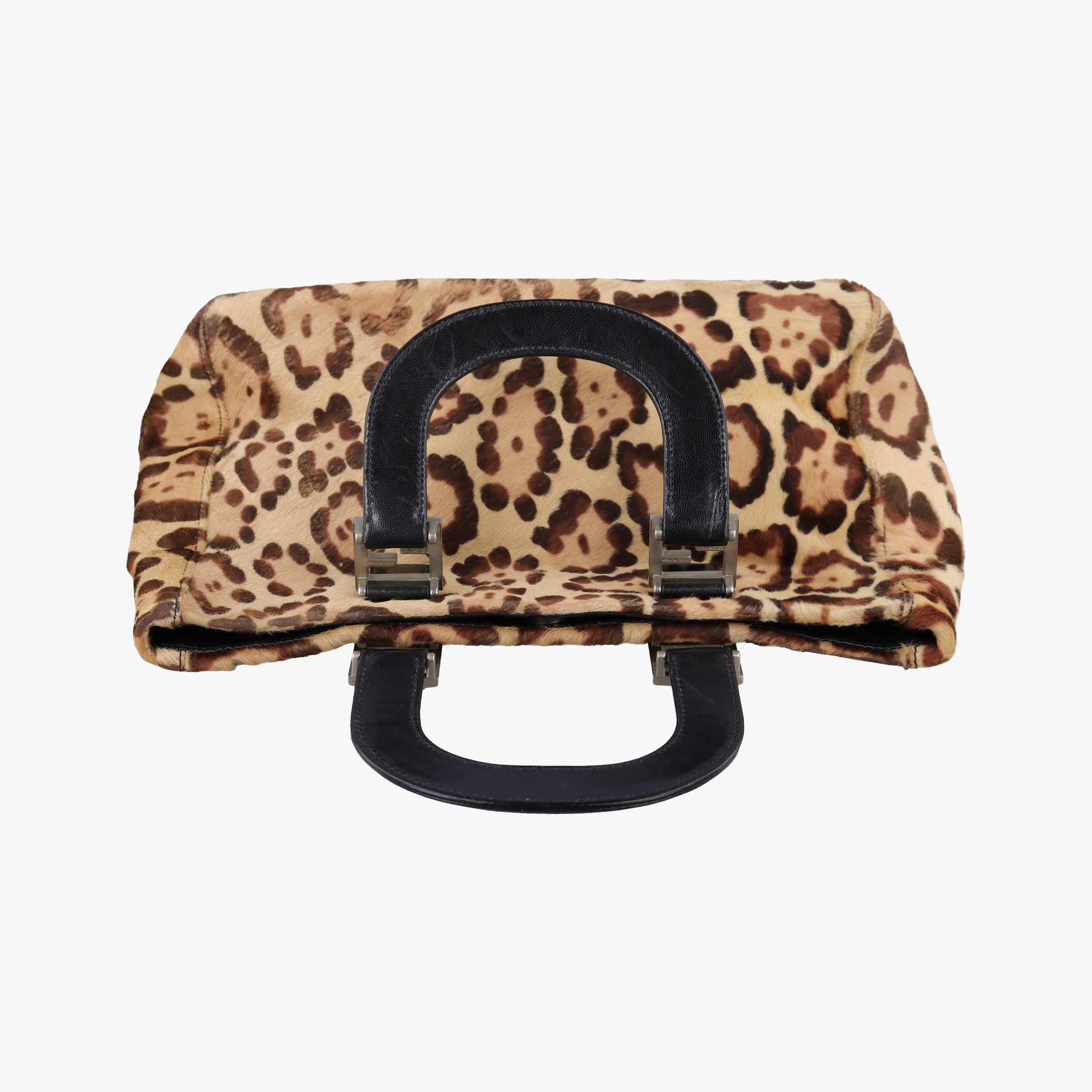 Leopard Print beige×Multicolour ponyhair×leather 2308 26320 089ヒョウ柄 ベージュ×マルチカラー ハラコ×レザー 2308 26320 089