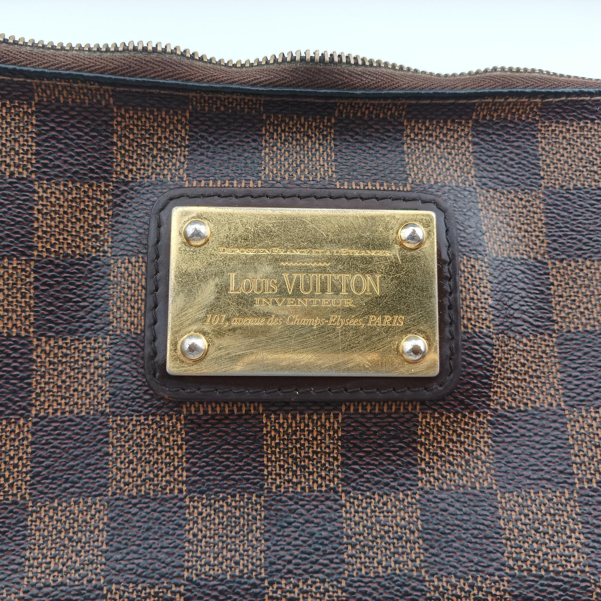 EVA EBENE Damier Canvas N55213 DU1172エヴァ エベヌ ダミエキャンバス N55213 DU1172