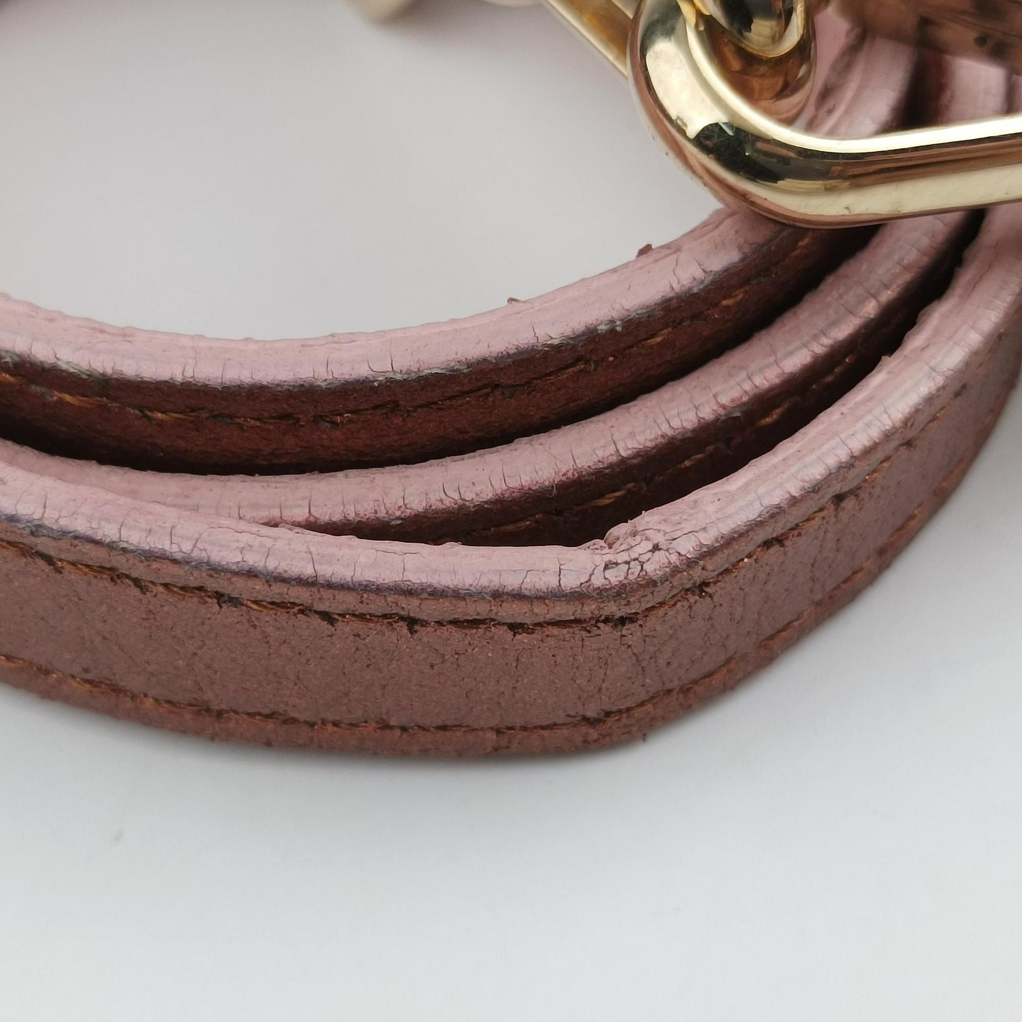 Vanity Mirror Bordeaux × Pink Python Leather × Calfskin Leather Lot number unknownヴァニティ ミラー ボルドー × ピンク パイソンレザー× カーフレザー 製番不明